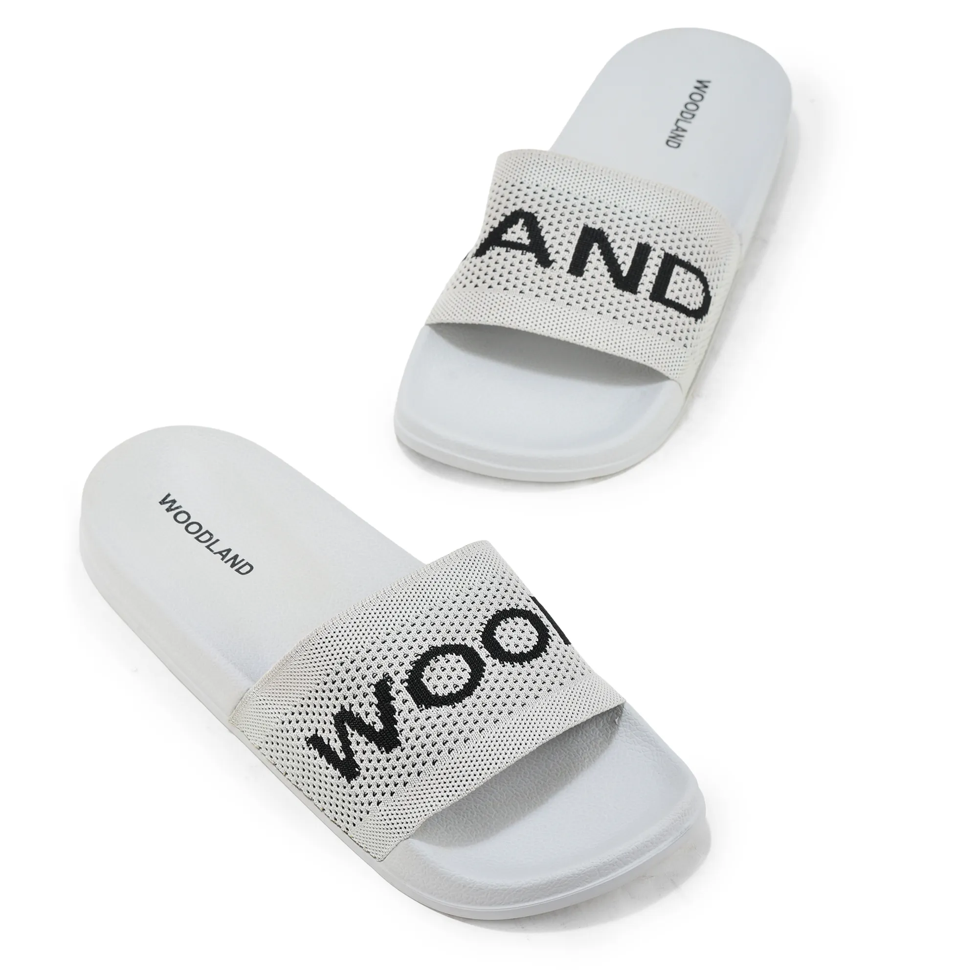 Woodland Men Grey EVA Flip-Flops - Thumbnail 2
