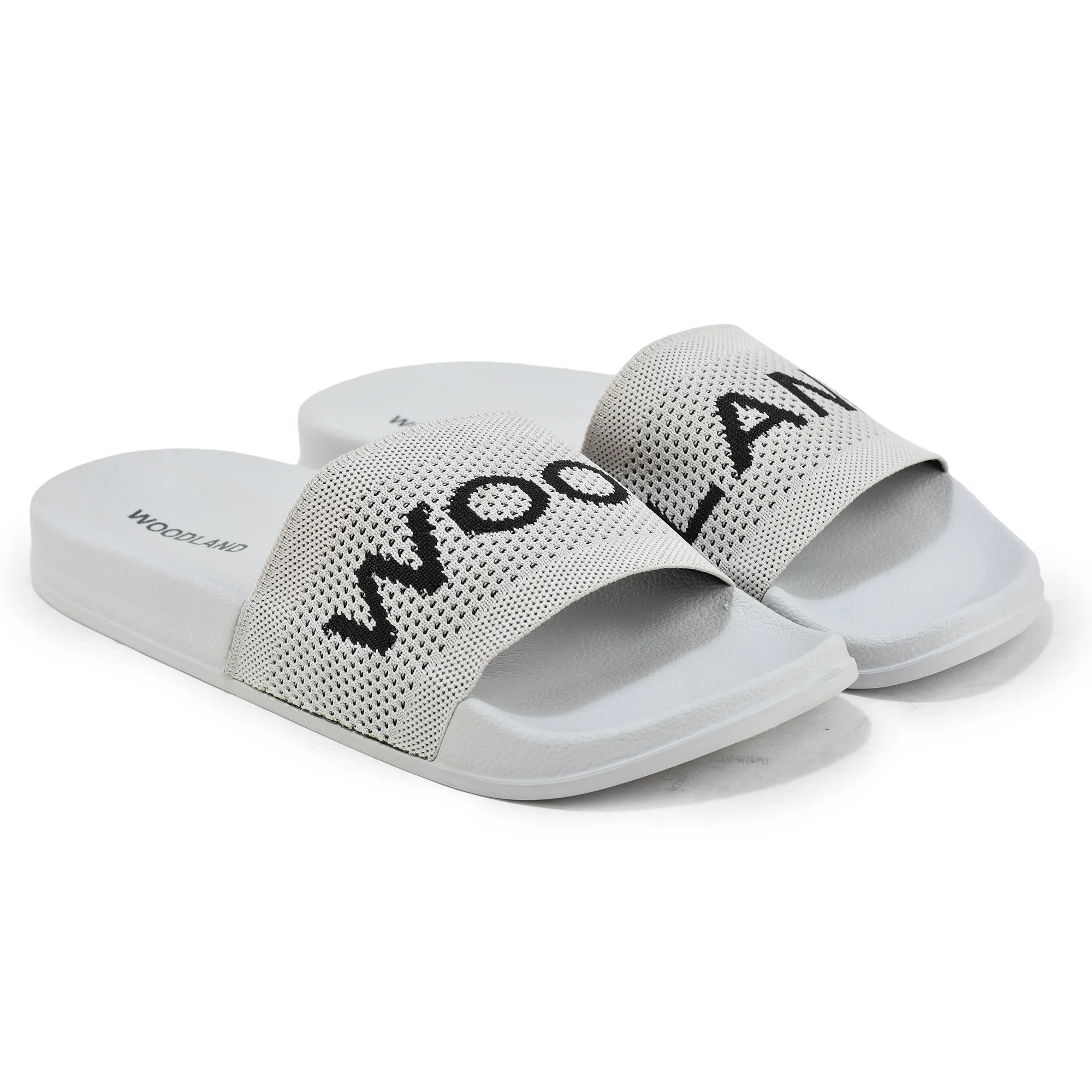 Woodland Men Grey EVA Flip-Flops - Thumbnail 7