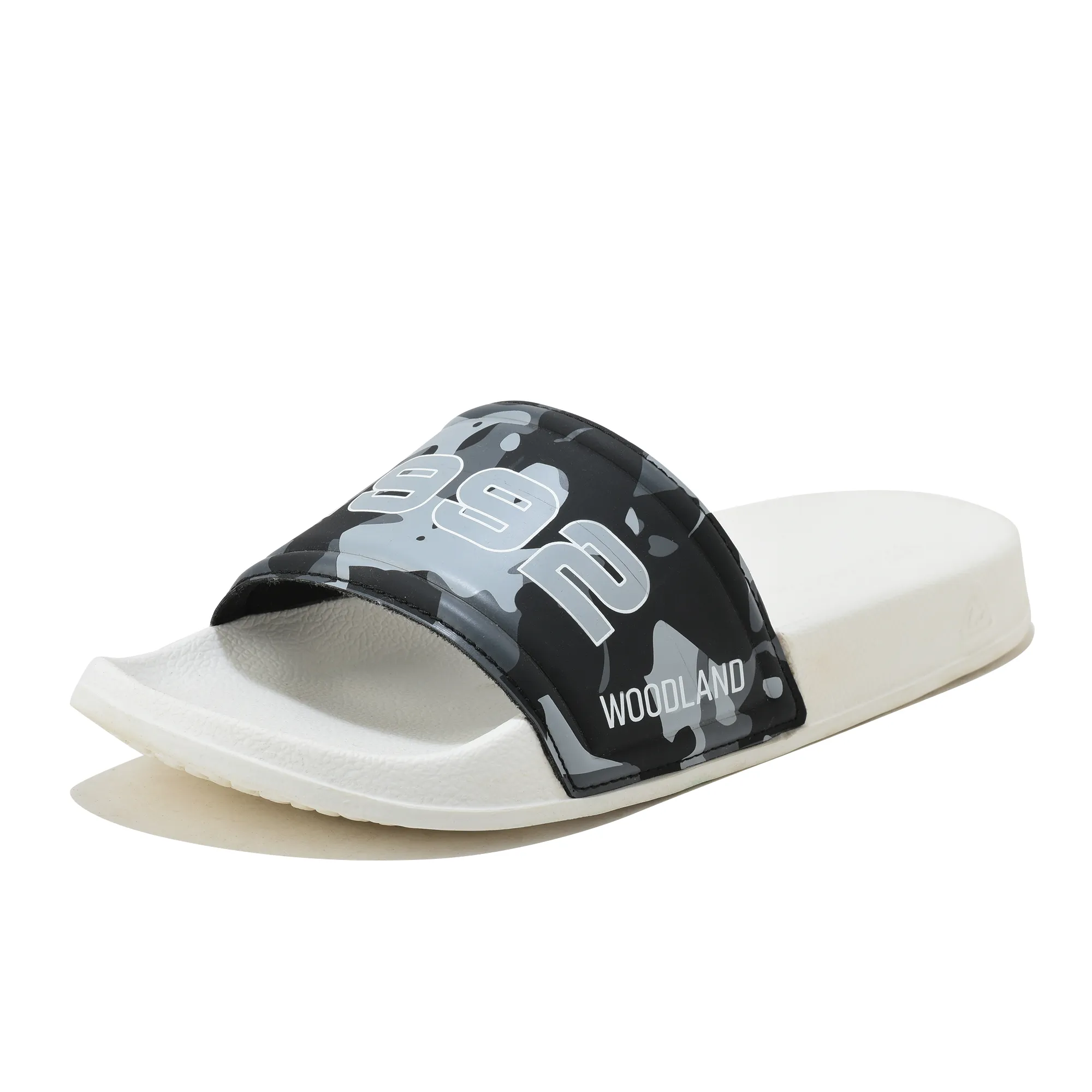 Woodland Outdoor Eva Flip Flops In Cmflg Black - Thumbnail 11