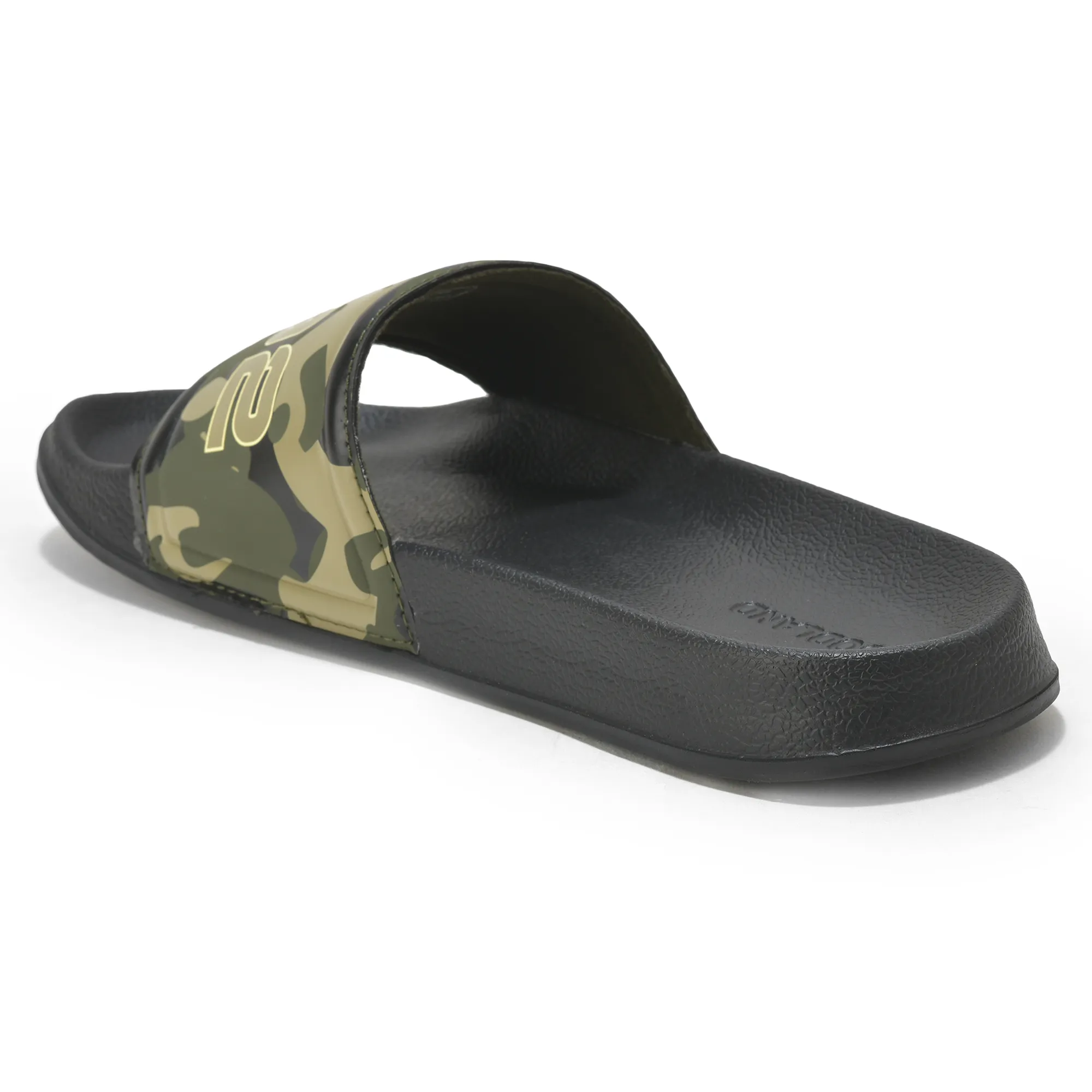 Woodland Outdoor EVA Flip Flops in Camo Green - Thumbnail 6