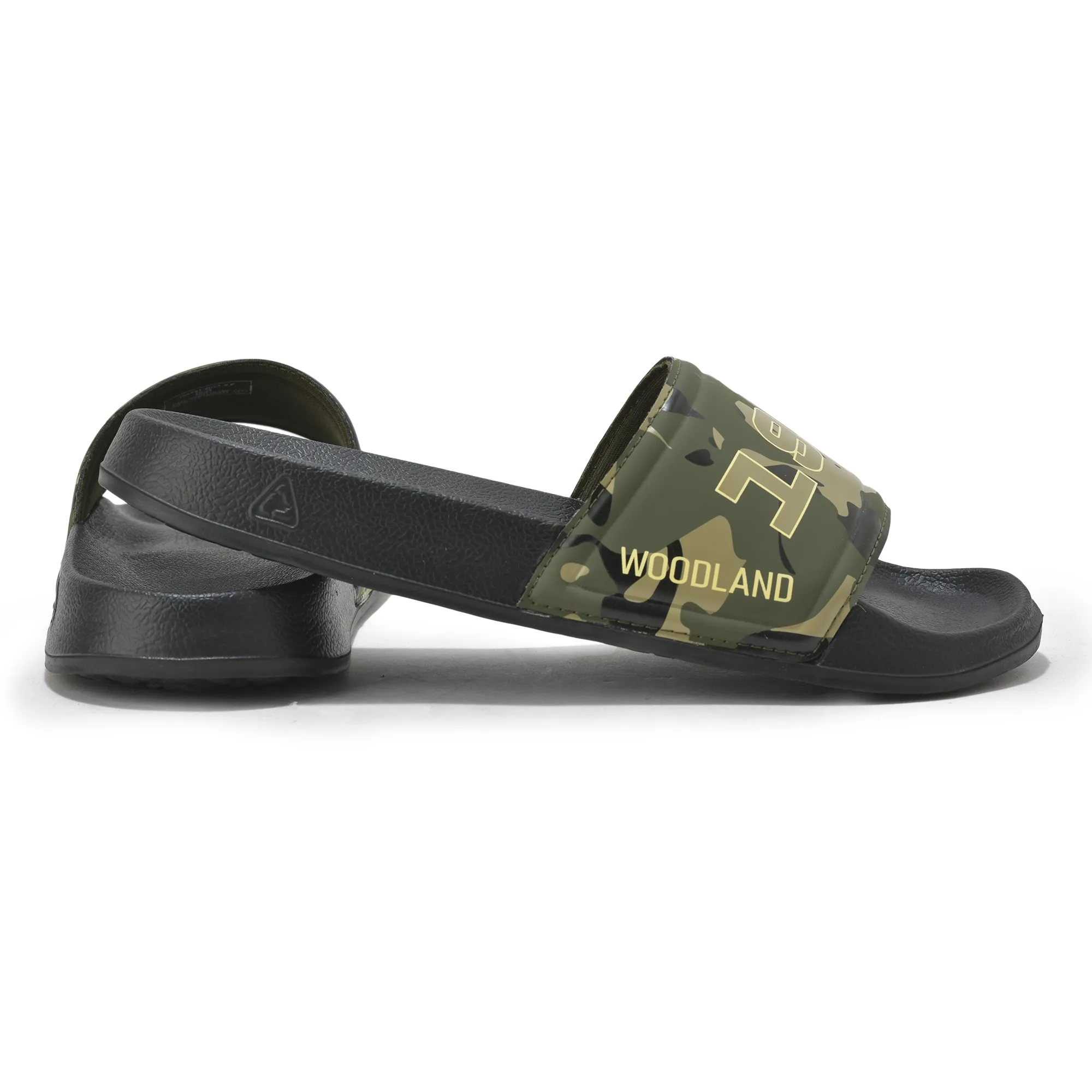 Woodland Outdoor EVA Flip Flops in Camo Green - Thumbnail 10