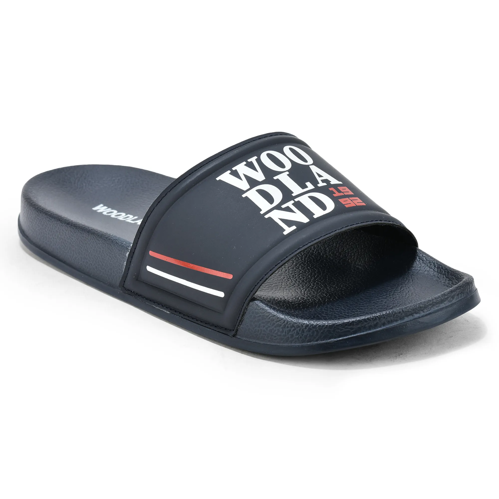 Woodland Navy EVA Comfort Slippers for Men - Thumbnail 3