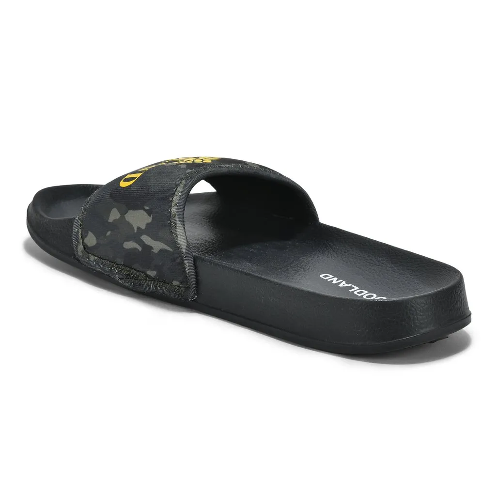 Camouflage Green Slide Sandal for Men - Thumbnail 5