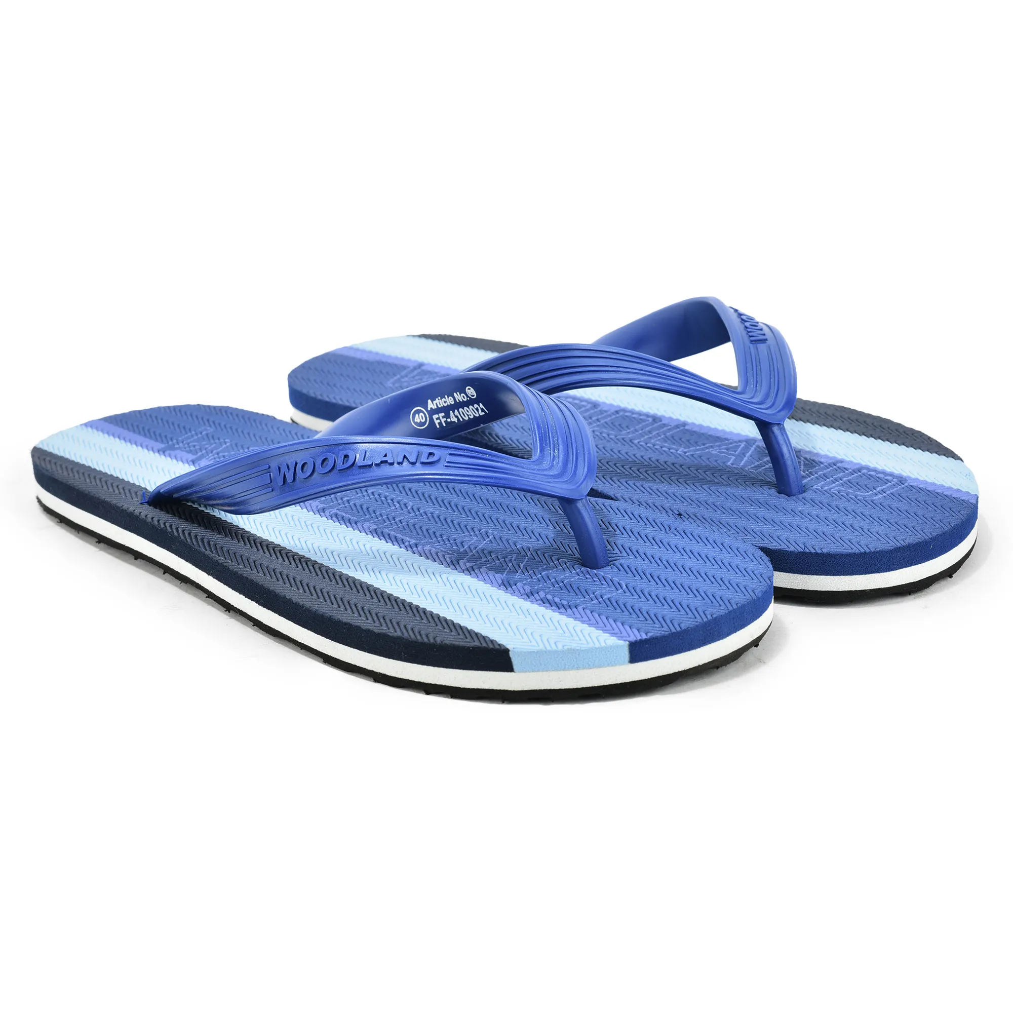 Woodland Men Brown EVA Flip-Flops - Thumbnail 7