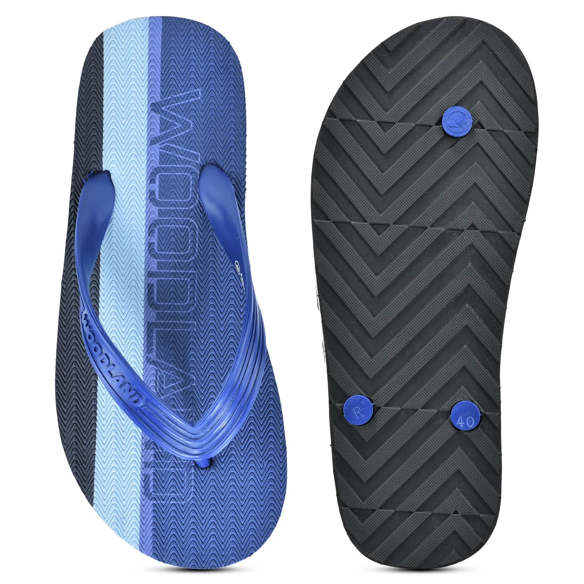 Woodland Men Brown EVA Flip-Flops - Thumbnail 8