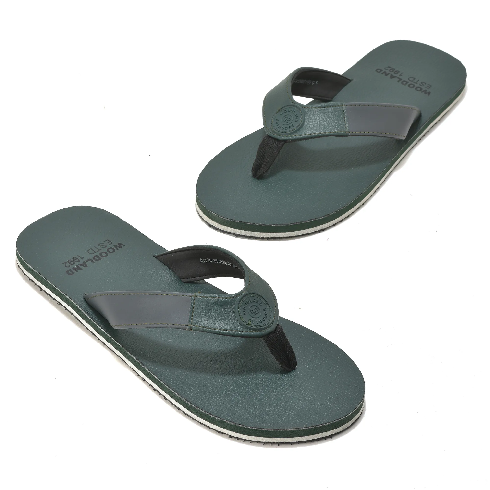 Woodland Green EVA Daily Slippers - Thumbnail 4