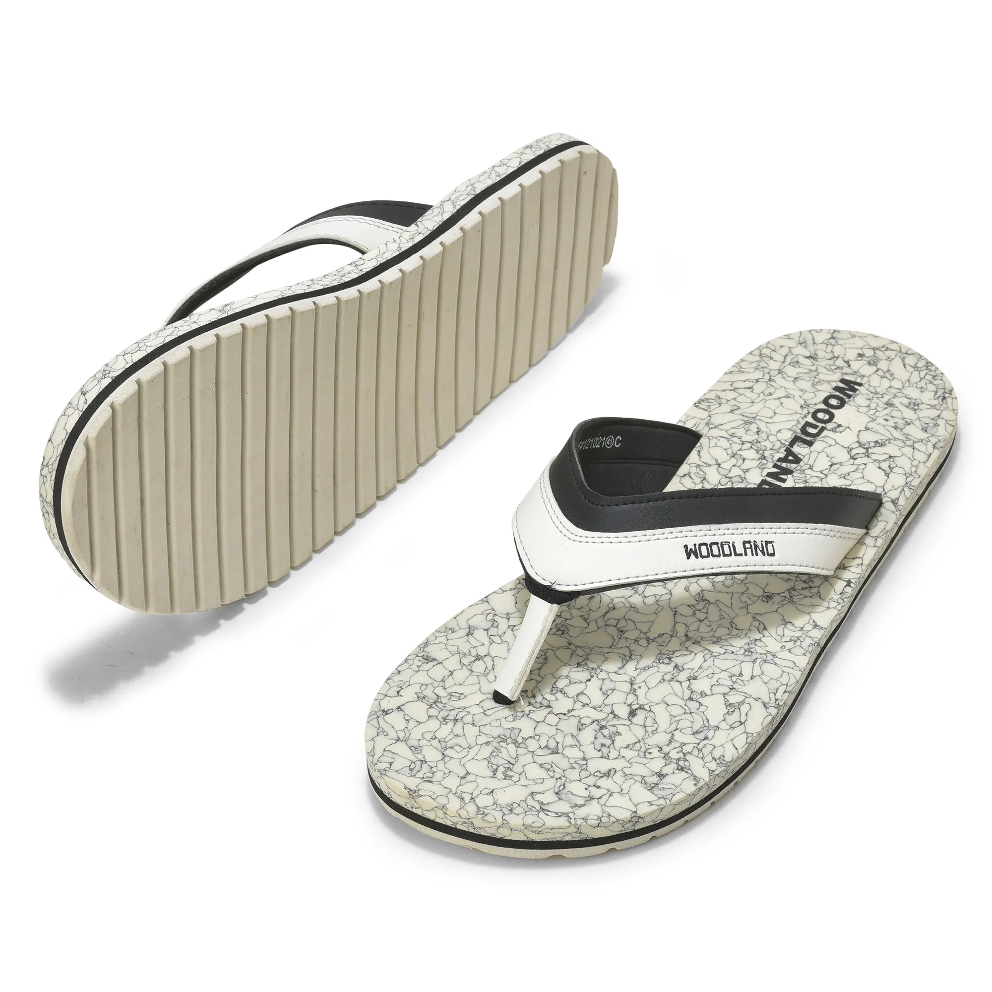 Woodland Classic White EVA Everyday Flip Flops - Thumbnail 6