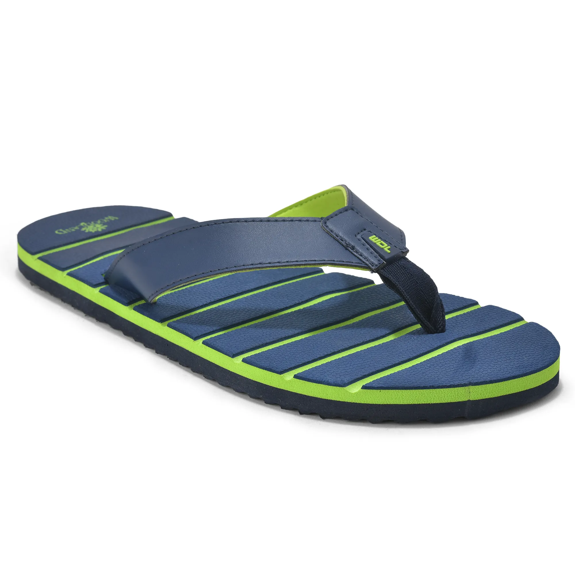 Woodland Men Navy Lightweight EVA Flip-Flops - Thumbnail 3