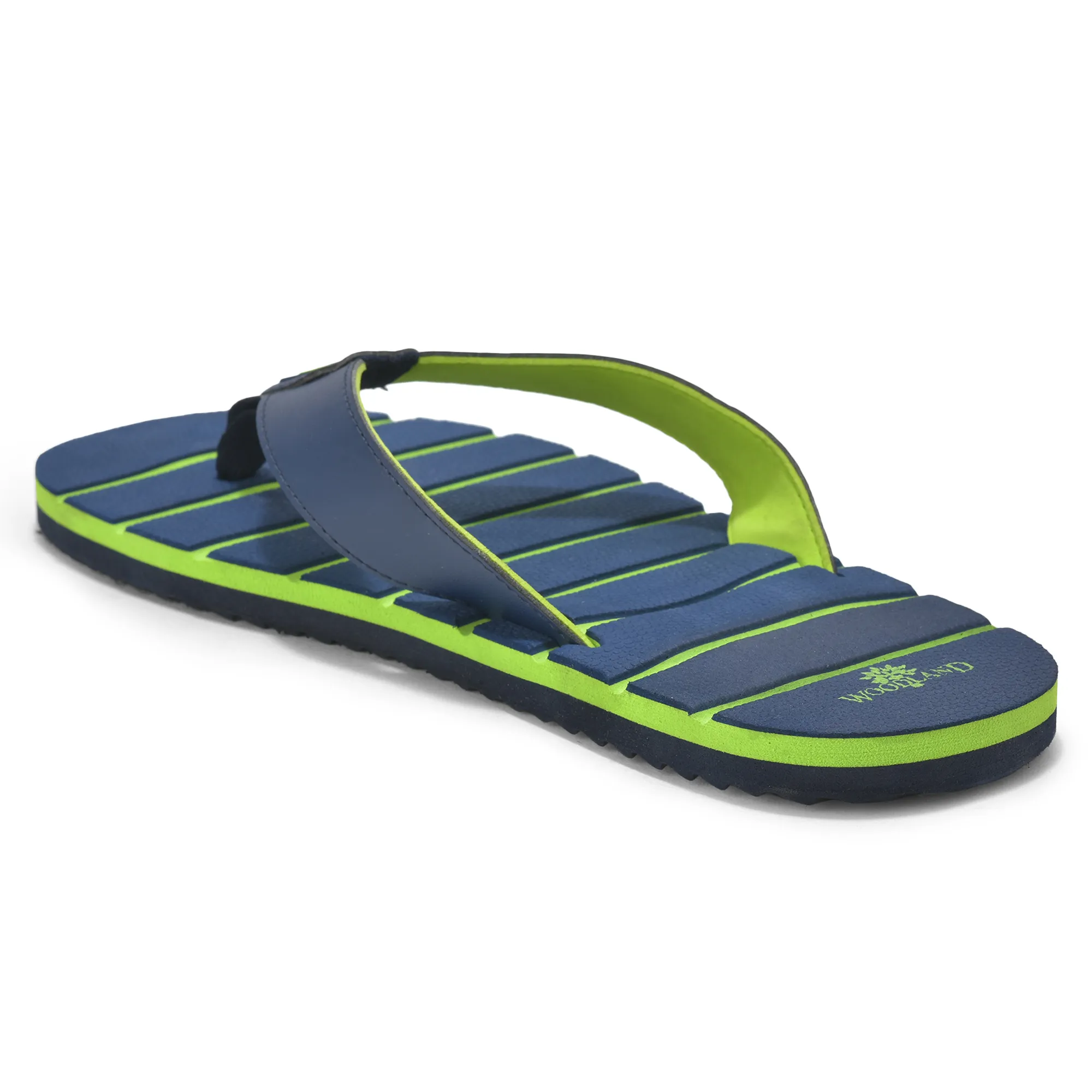 Woodland Men Navy Lightweight EVA Flip-Flops - Thumbnail 7