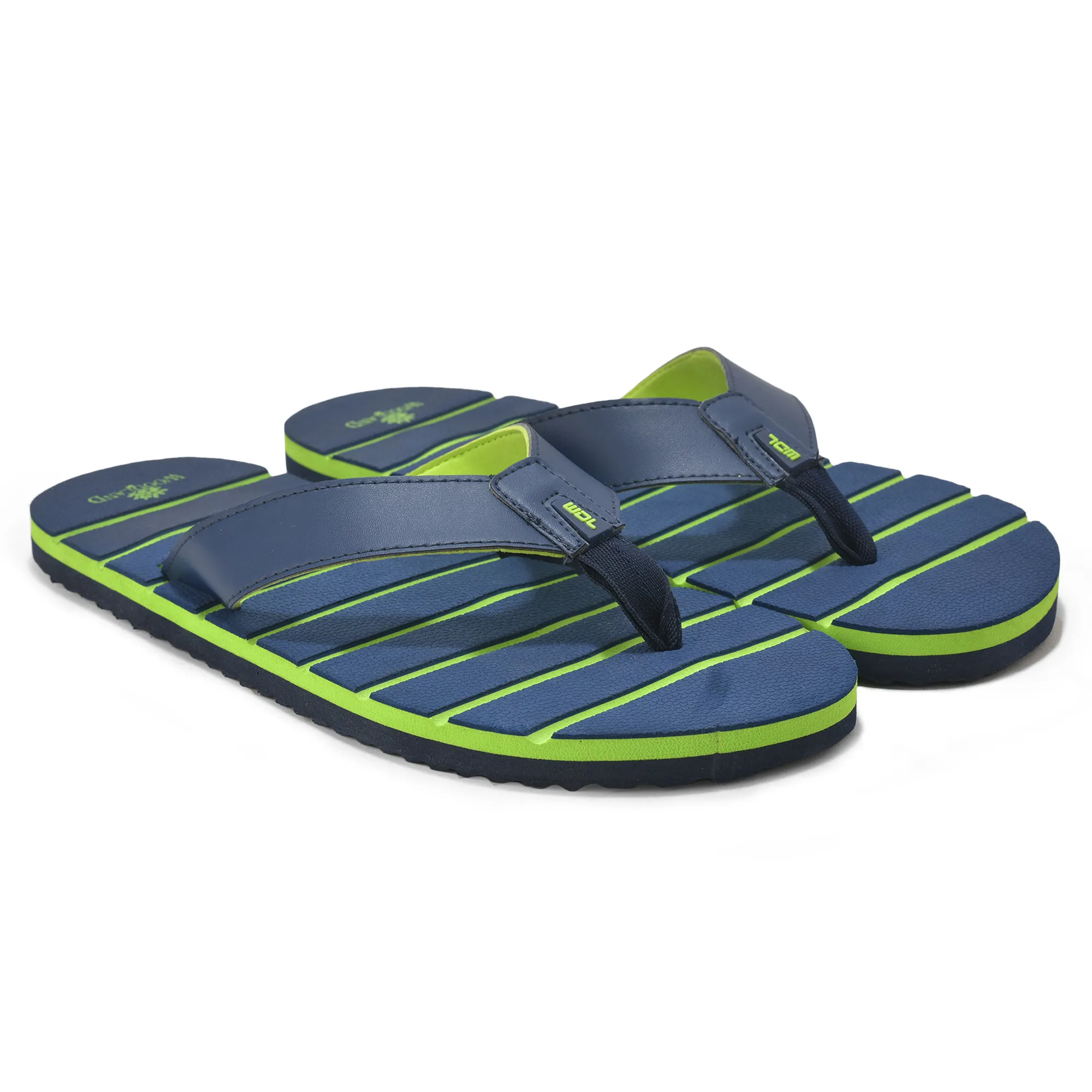 Woodland Men Navy Lightweight EVA Flip-Flops - Thumbnail 8