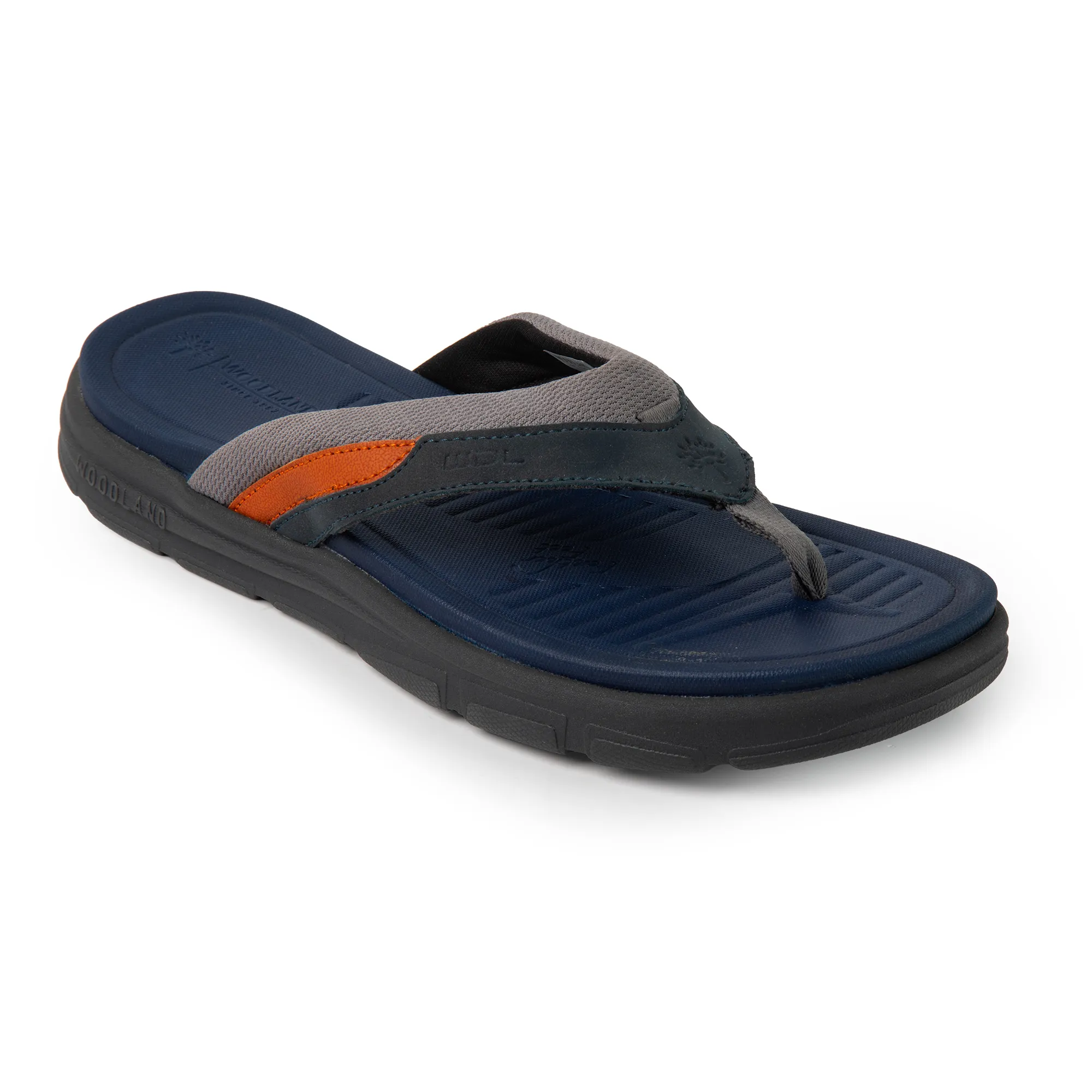 Navy Flip-flop for Men - Thumbnail 3