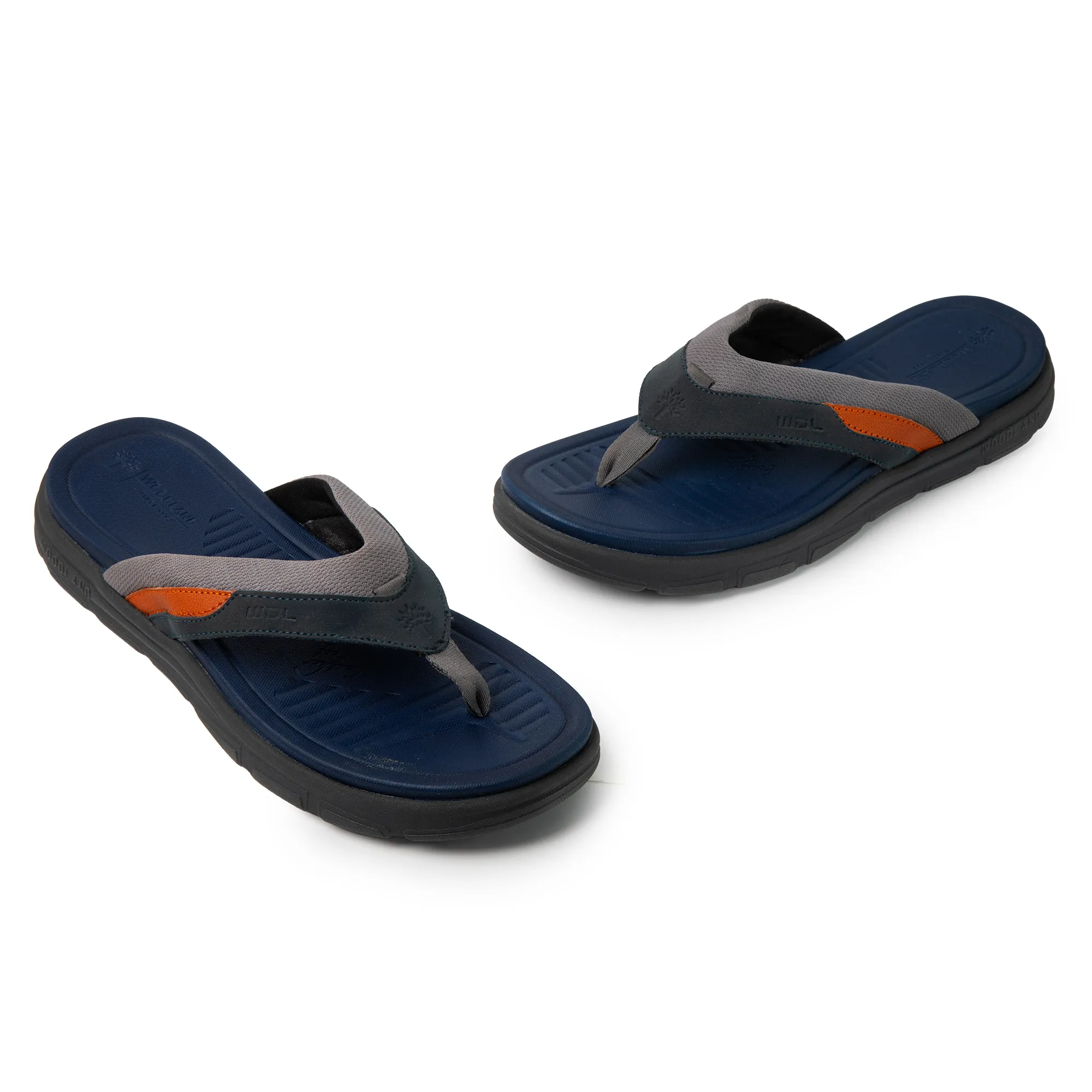 Navy Flip-flop for Men - Thumbnail 4
