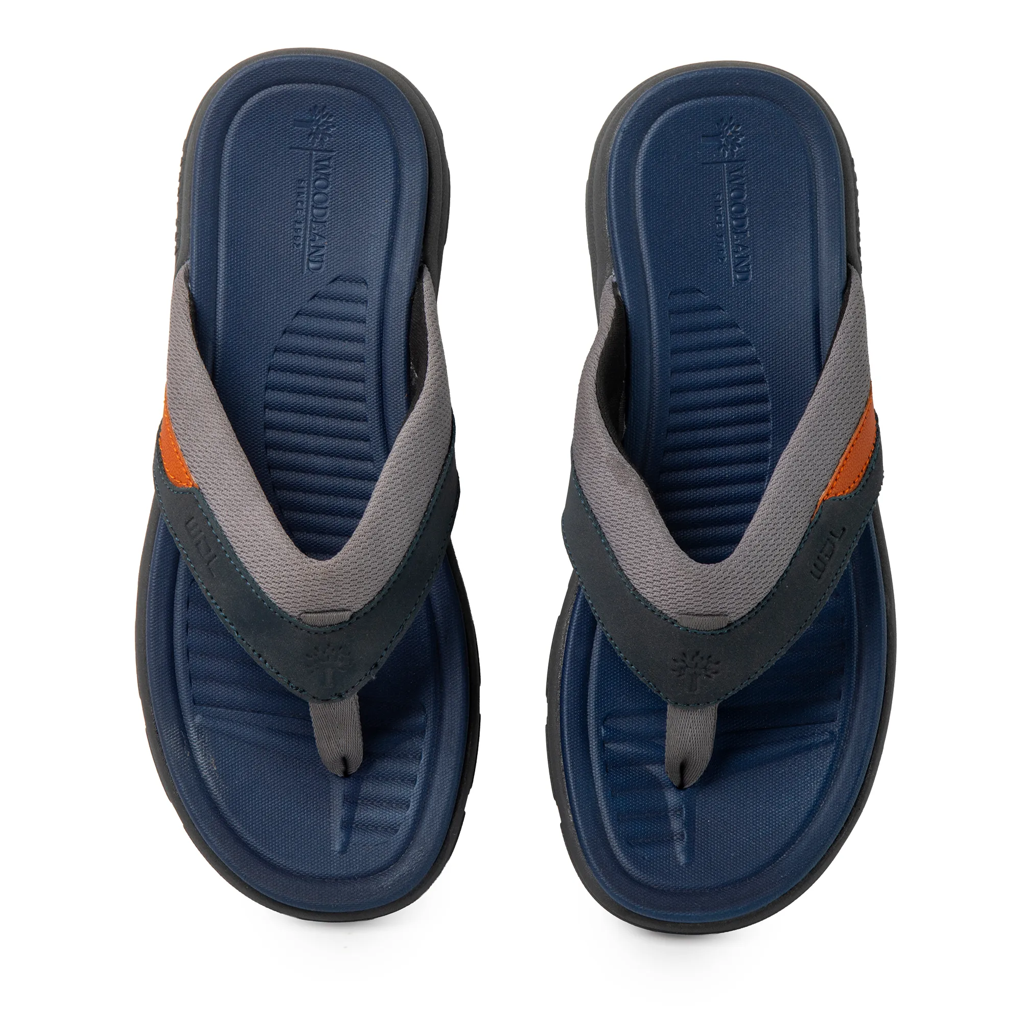 Navy Flip-flop for Men - Thumbnail 5