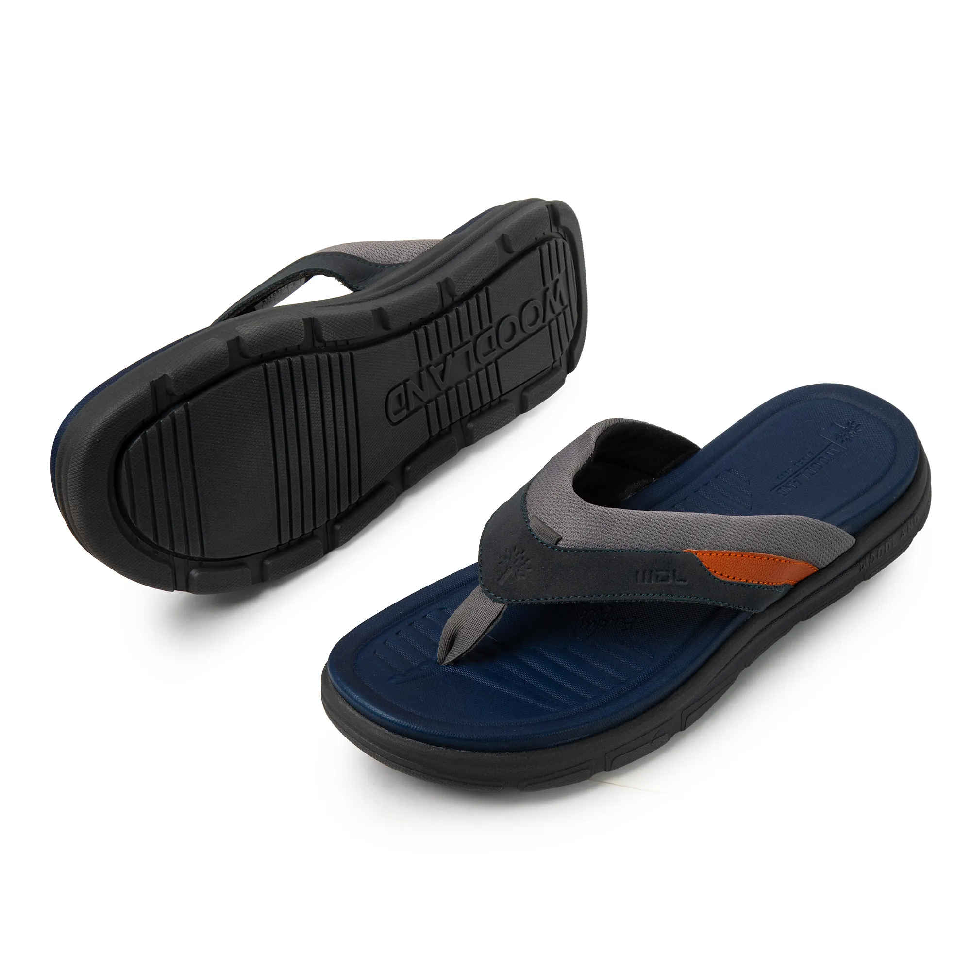 Navy Flip-flop for Men - Thumbnail 6