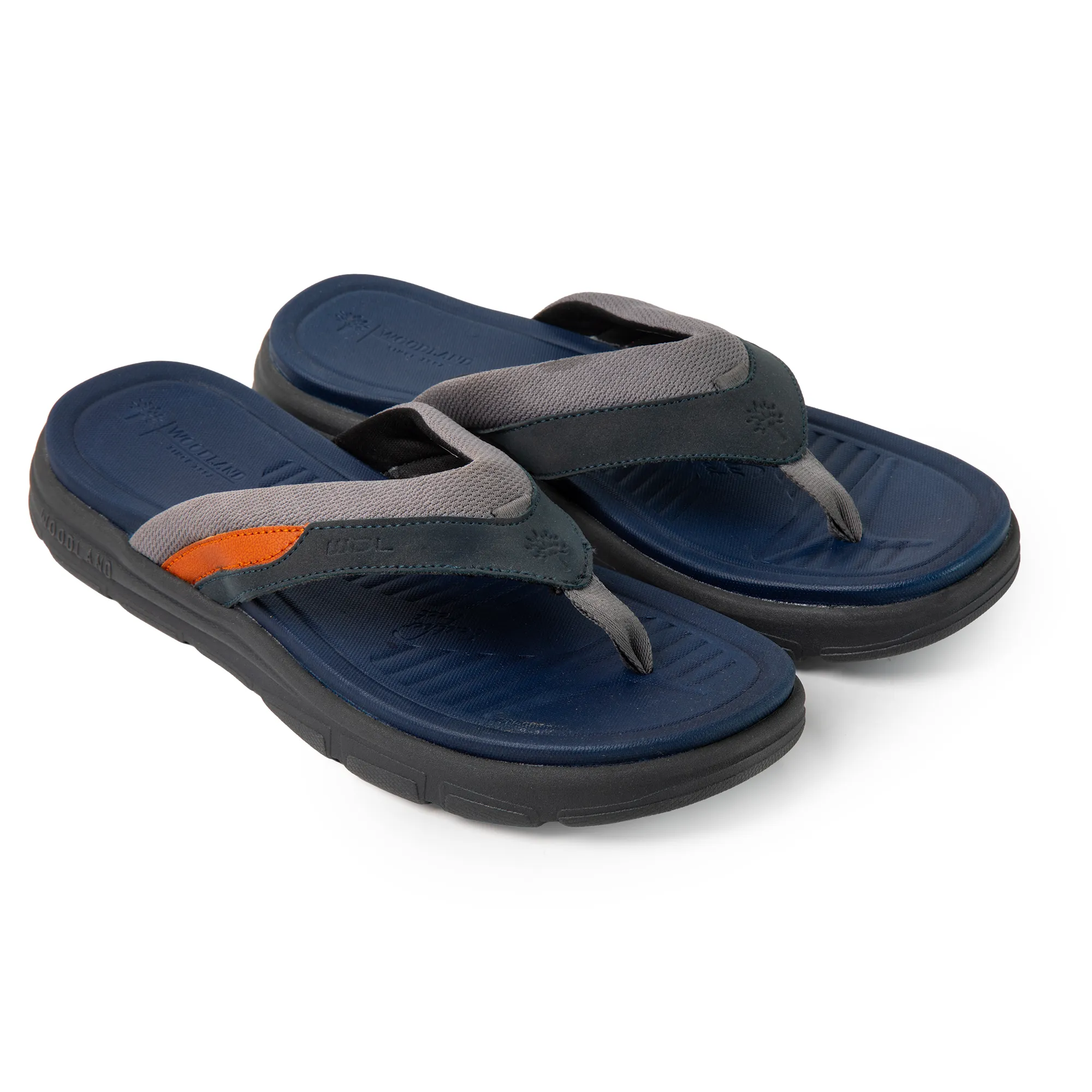 Navy Flip-flop for Men - Thumbnail 8