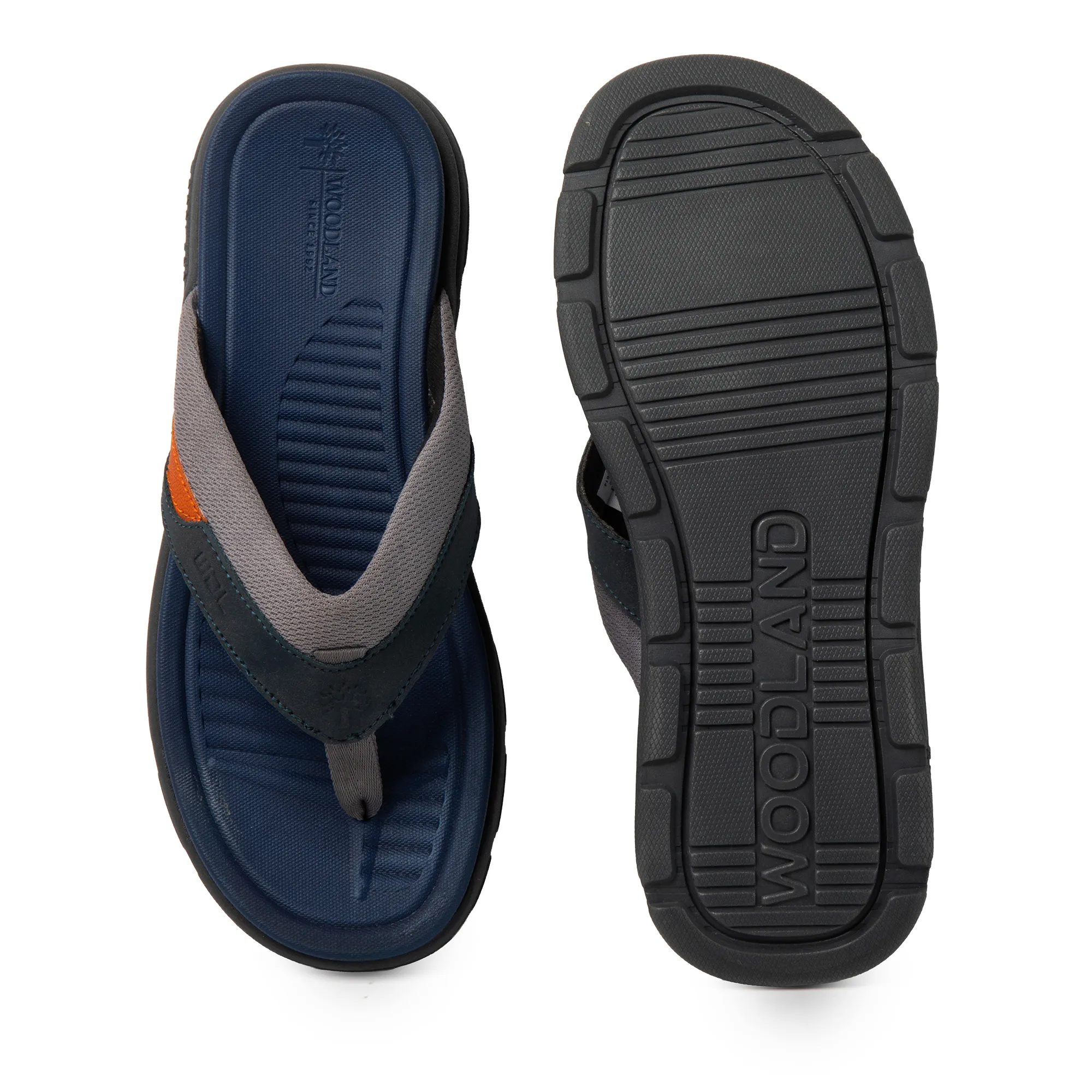 Navy Flip-flop for Men - Thumbnail 9