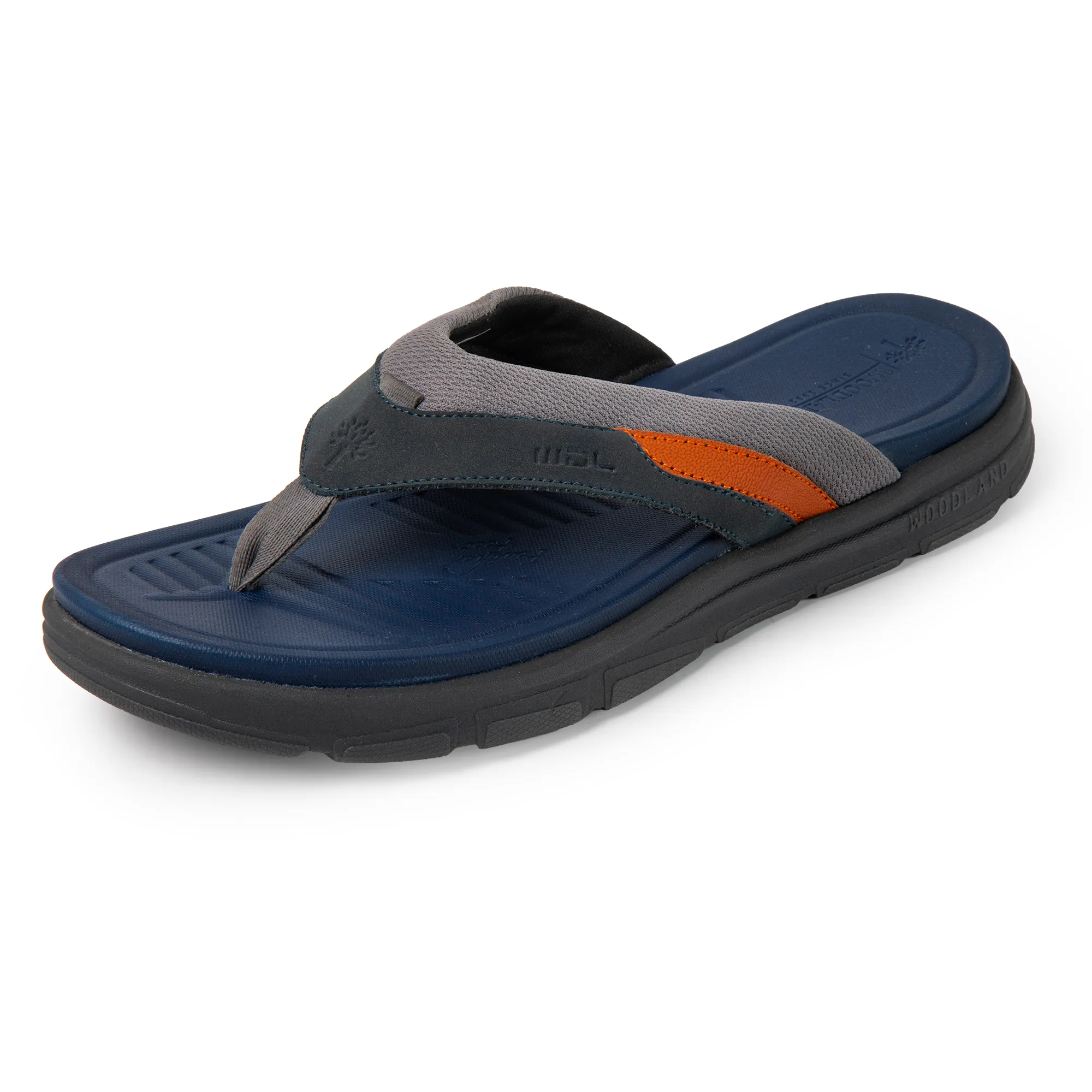 Navy Flip-flop for Men - Thumbnail 11