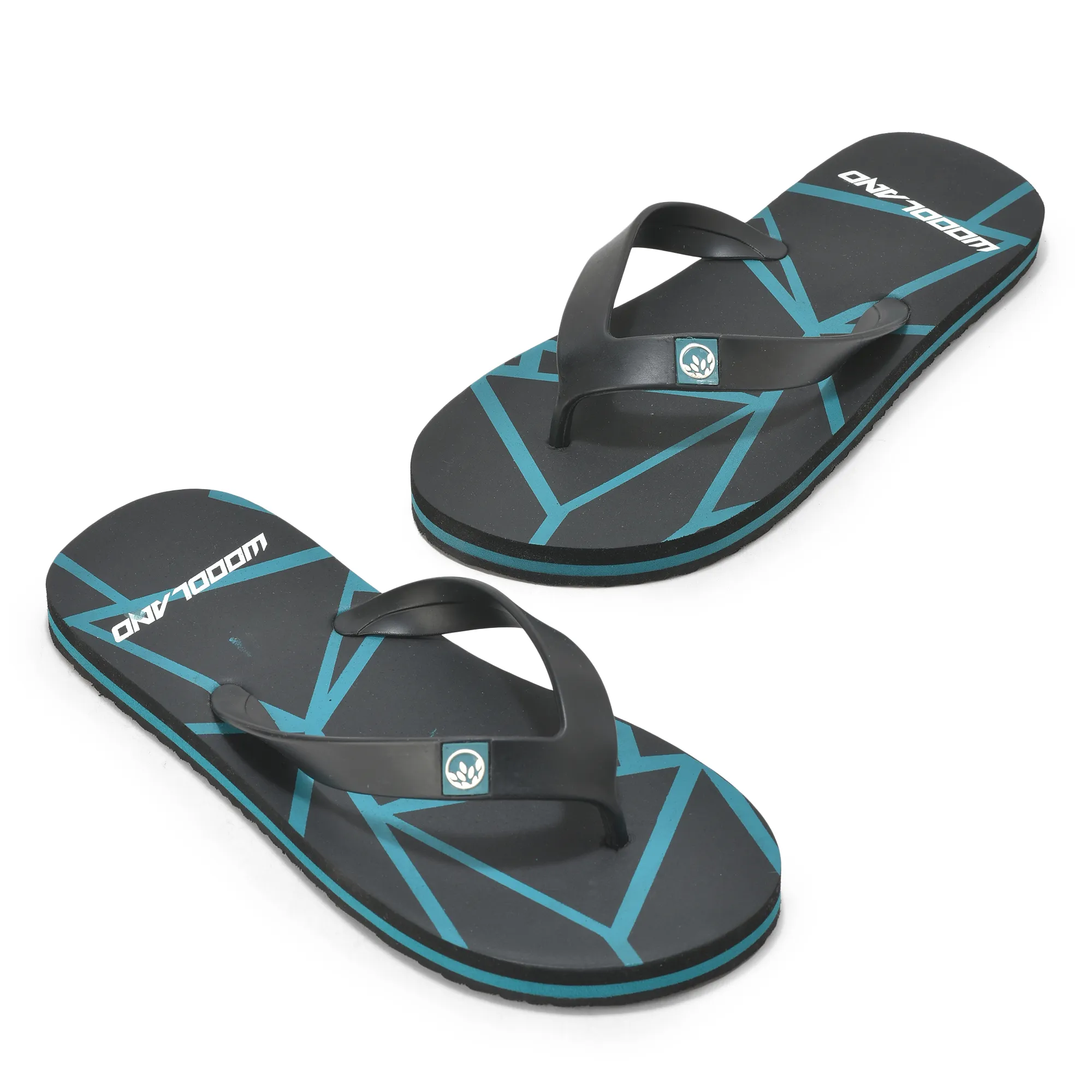 Woodland Relaxed Fit Black Men EVA Flip Flop Slippers - Thumbnail 2