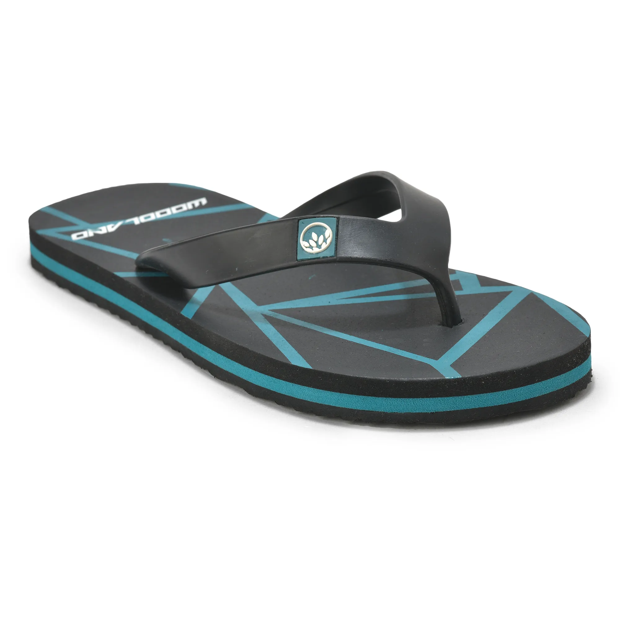 Woodland Relaxed Fit Black Men EVA Flip Flop Slippers - Thumbnail 3