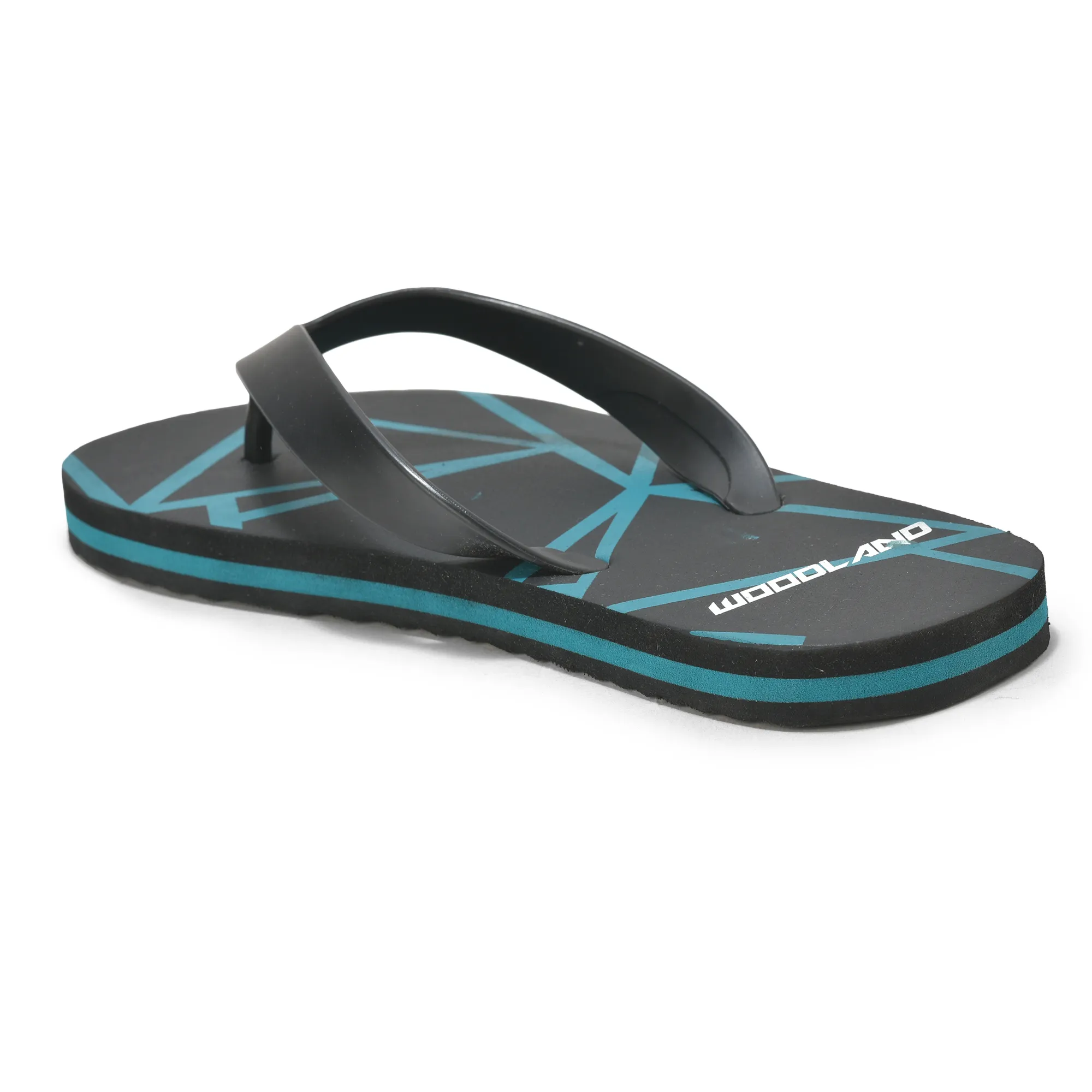 Woodland Relaxed Fit Black Men EVA Flip Flop Slippers - Thumbnail 6