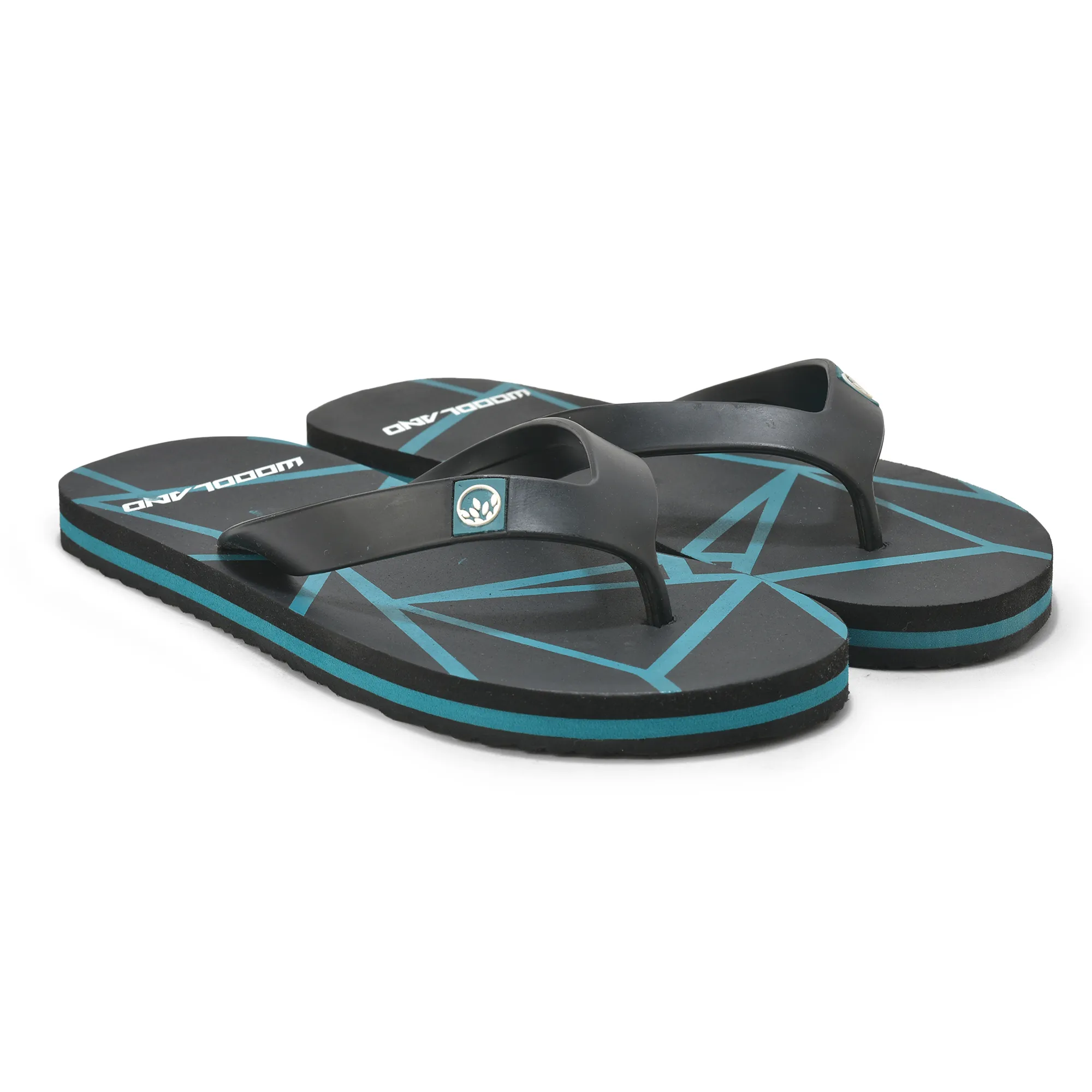 Woodland Relaxed Fit Black Men EVA Flip Flop Slippers - Thumbnail 7