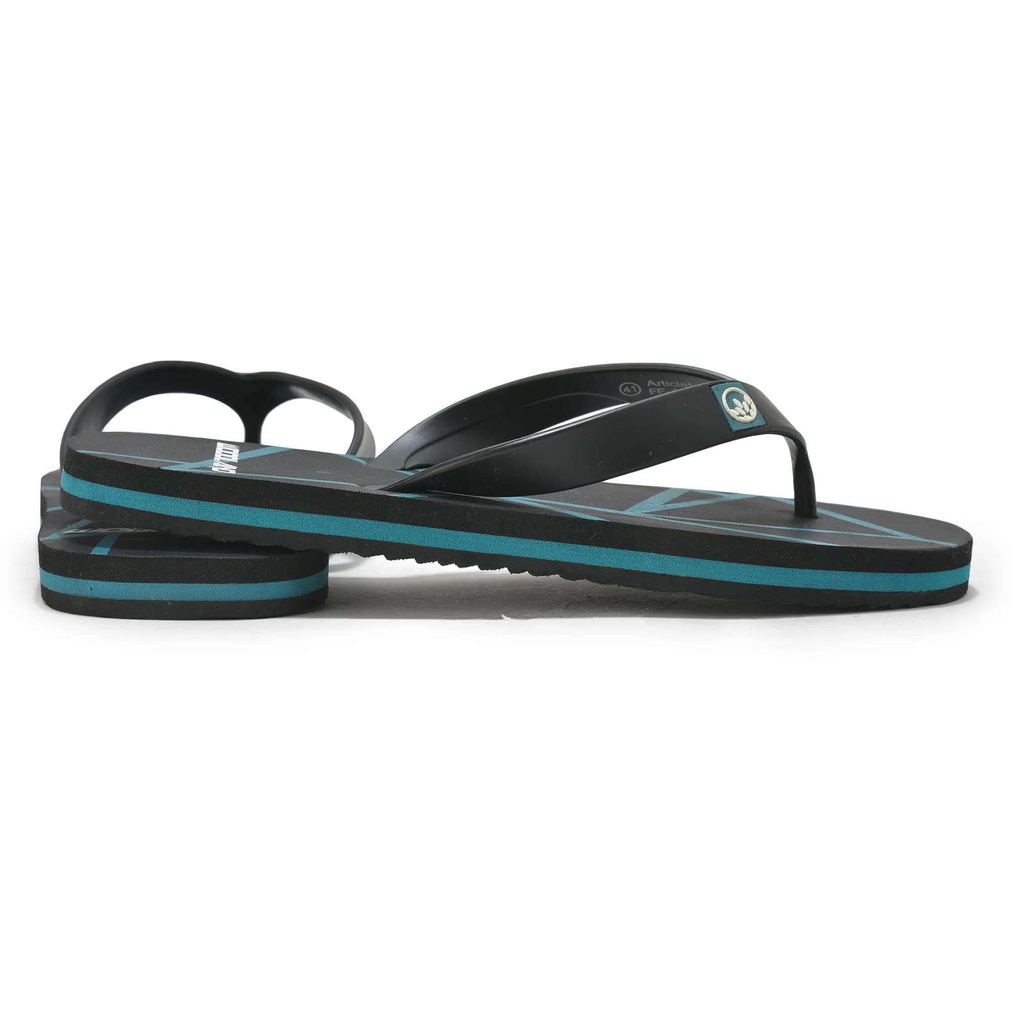 Woodland Relaxed Fit Black Men EVA Flip Flop Slippers - Thumbnail 10