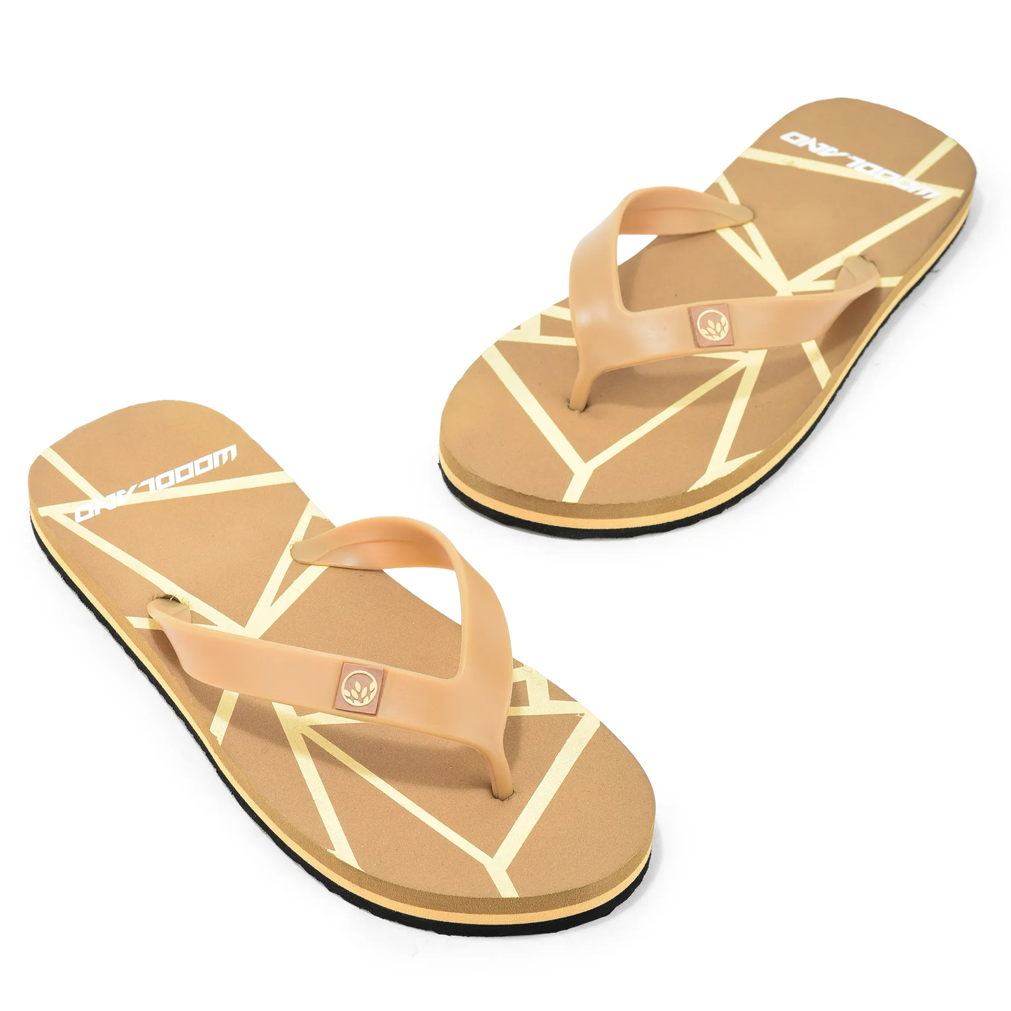 Woodland Relaxed Fit Camel Men EVA Flip Flop Slippers - Thumbnail 2