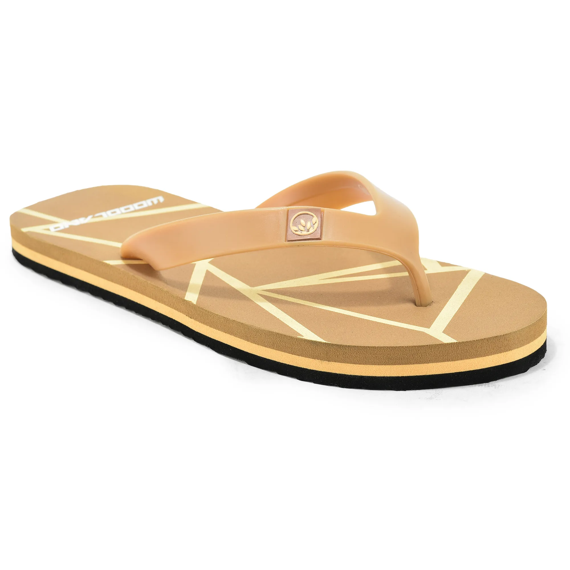 Woodland Relaxed Fit Camel Men EVA Flip Flop Slippers - Thumbnail 3