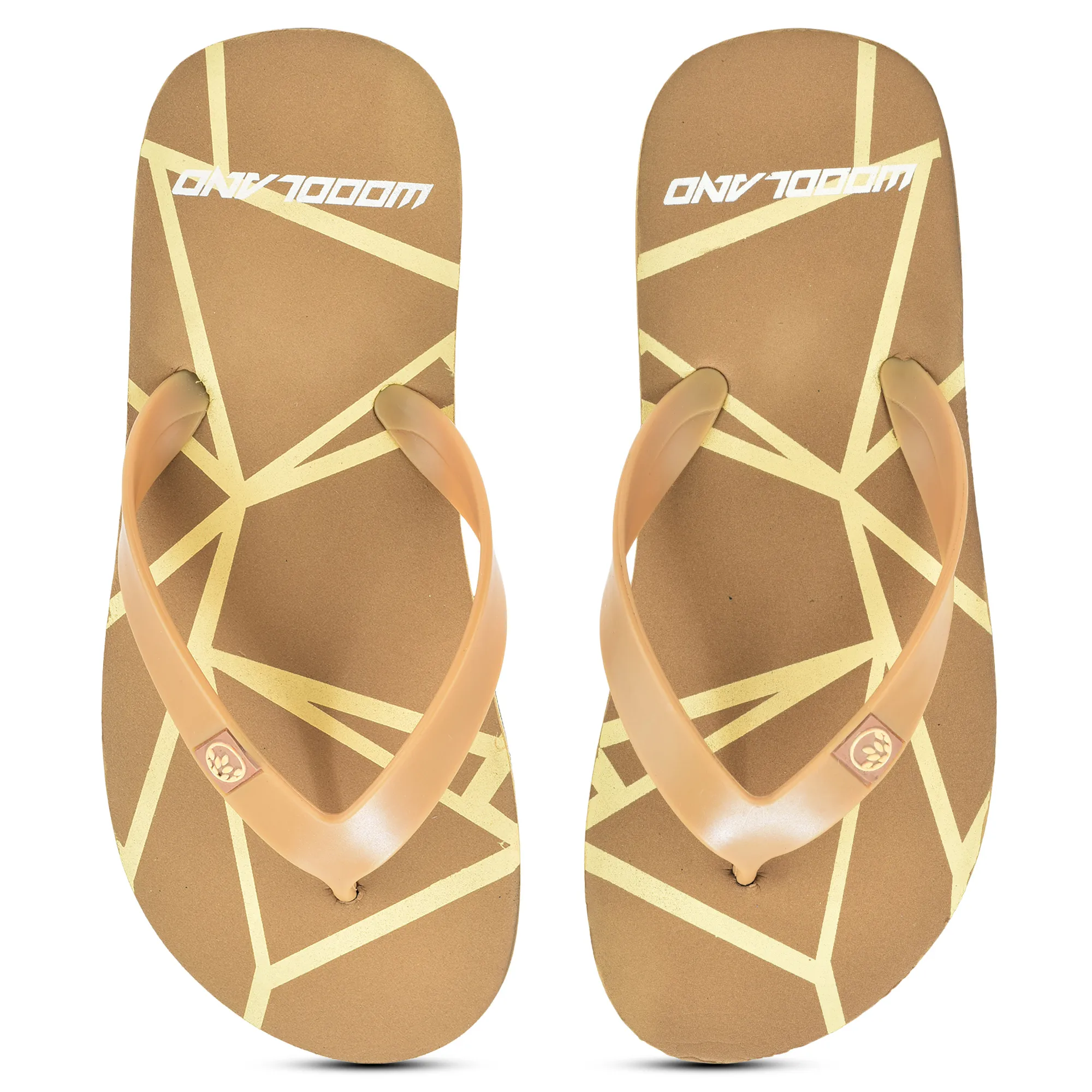 Woodland Relaxed Fit Camel Men EVA Flip Flop Slippers - Thumbnail 4