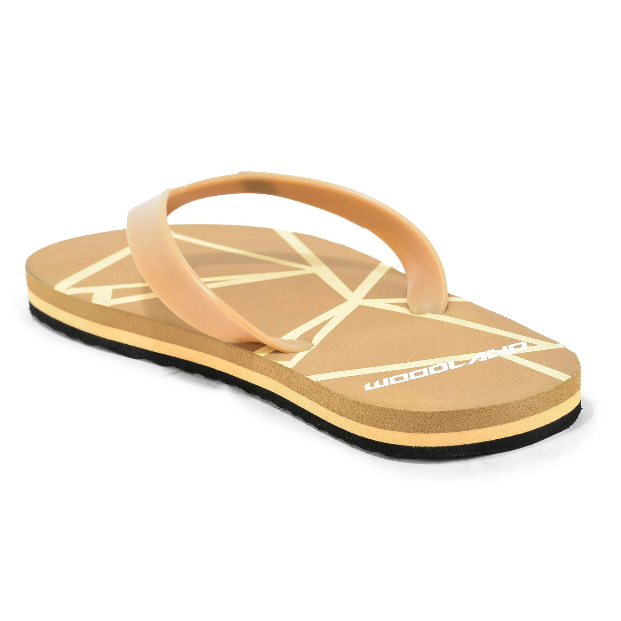 Woodland Relaxed Fit Camel Men EVA Flip Flop Slippers - Thumbnail 6