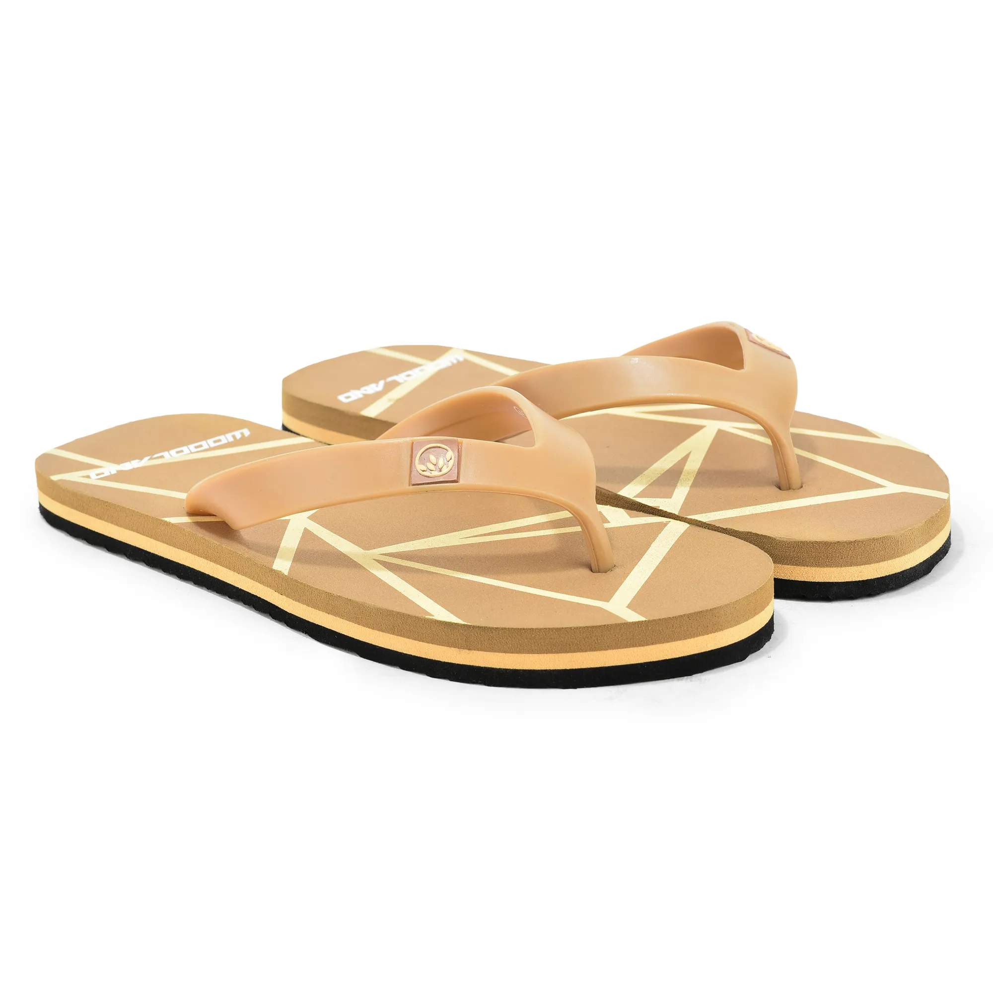 Woodland Relaxed Fit Camel Men EVA Flip Flop Slippers - Thumbnail 7
