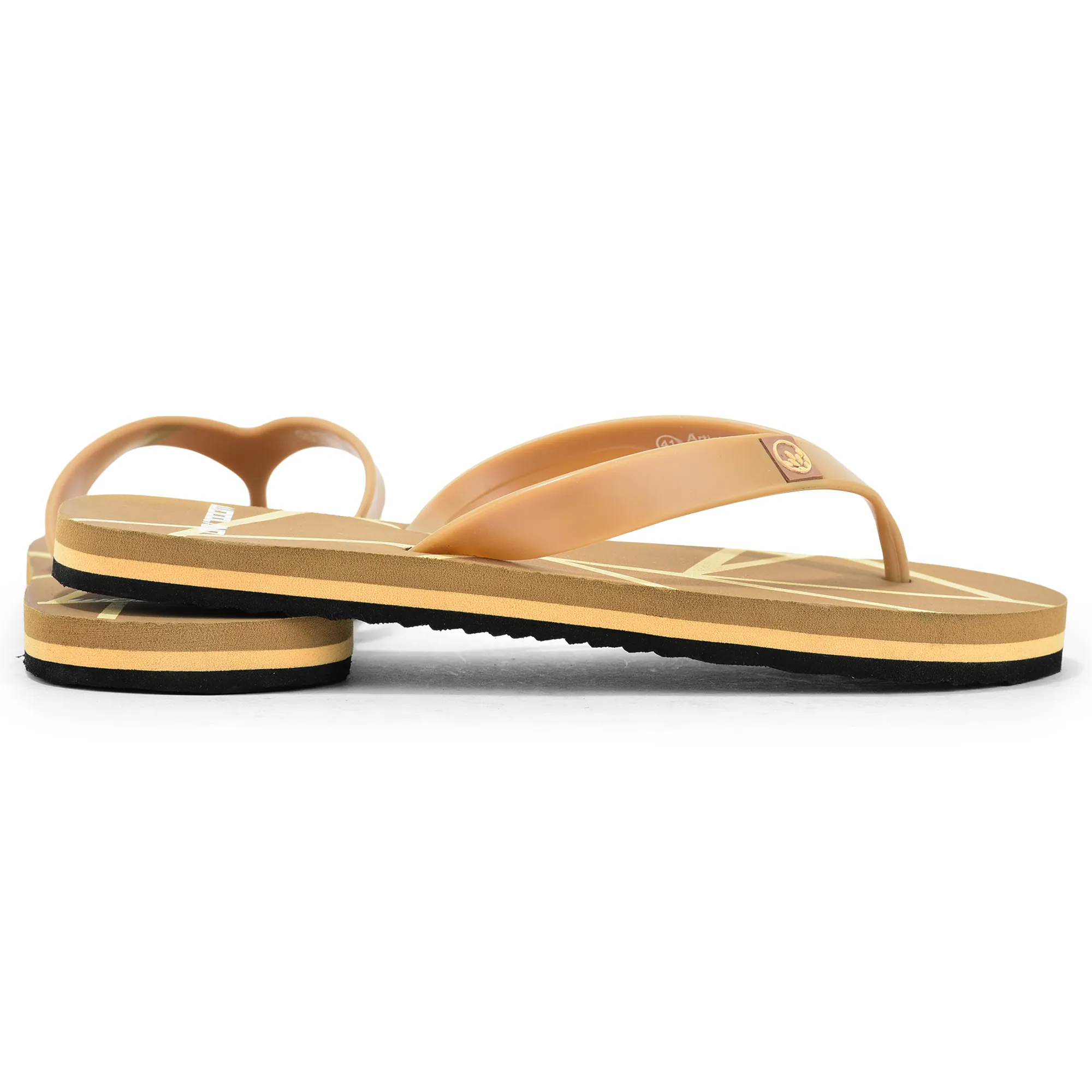 Woodland Relaxed Fit Camel Men EVA Flip Flop Slippers - Thumbnail 10