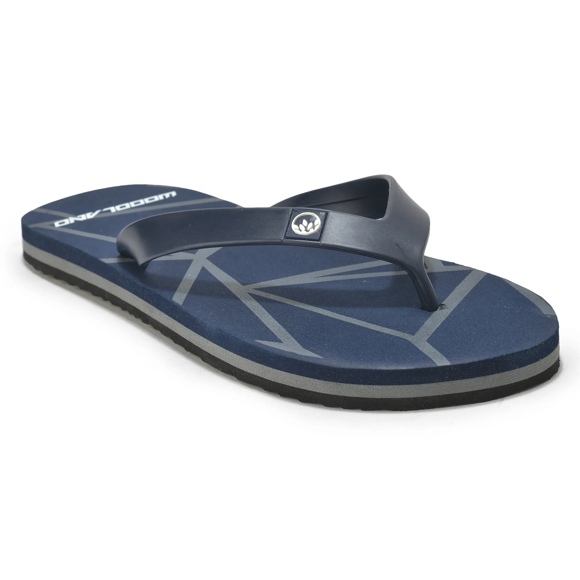 Woodland Relaxed Fit Navy Men EVA Flip Flop Slippers - Thumbnail 3