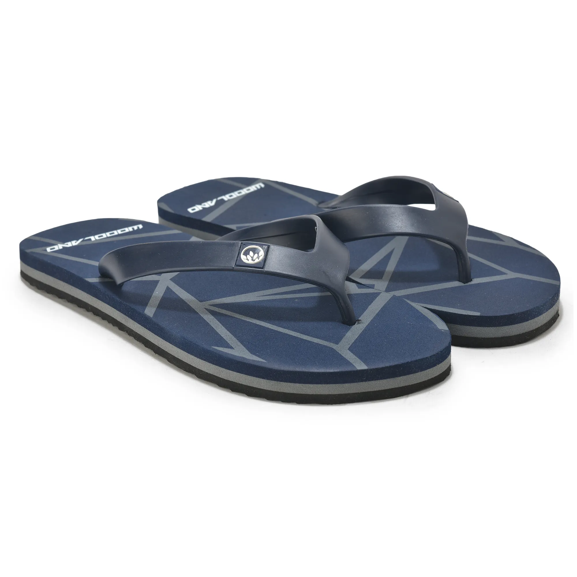 Woodland Relaxed Fit Navy Men EVA Flip Flop Slippers - Thumbnail 7