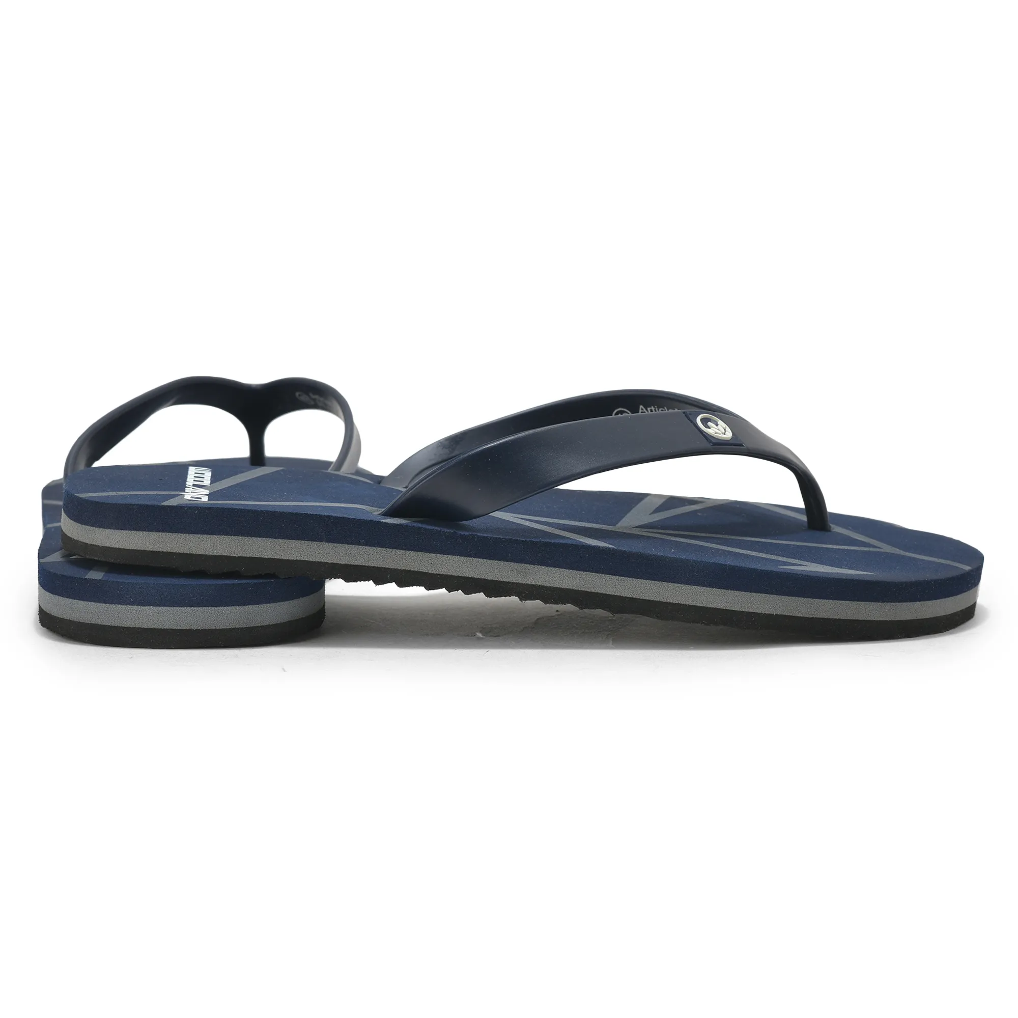 Woodland Relaxed Fit Navy Men EVA Flip Flop Slippers - Thumbnail 10