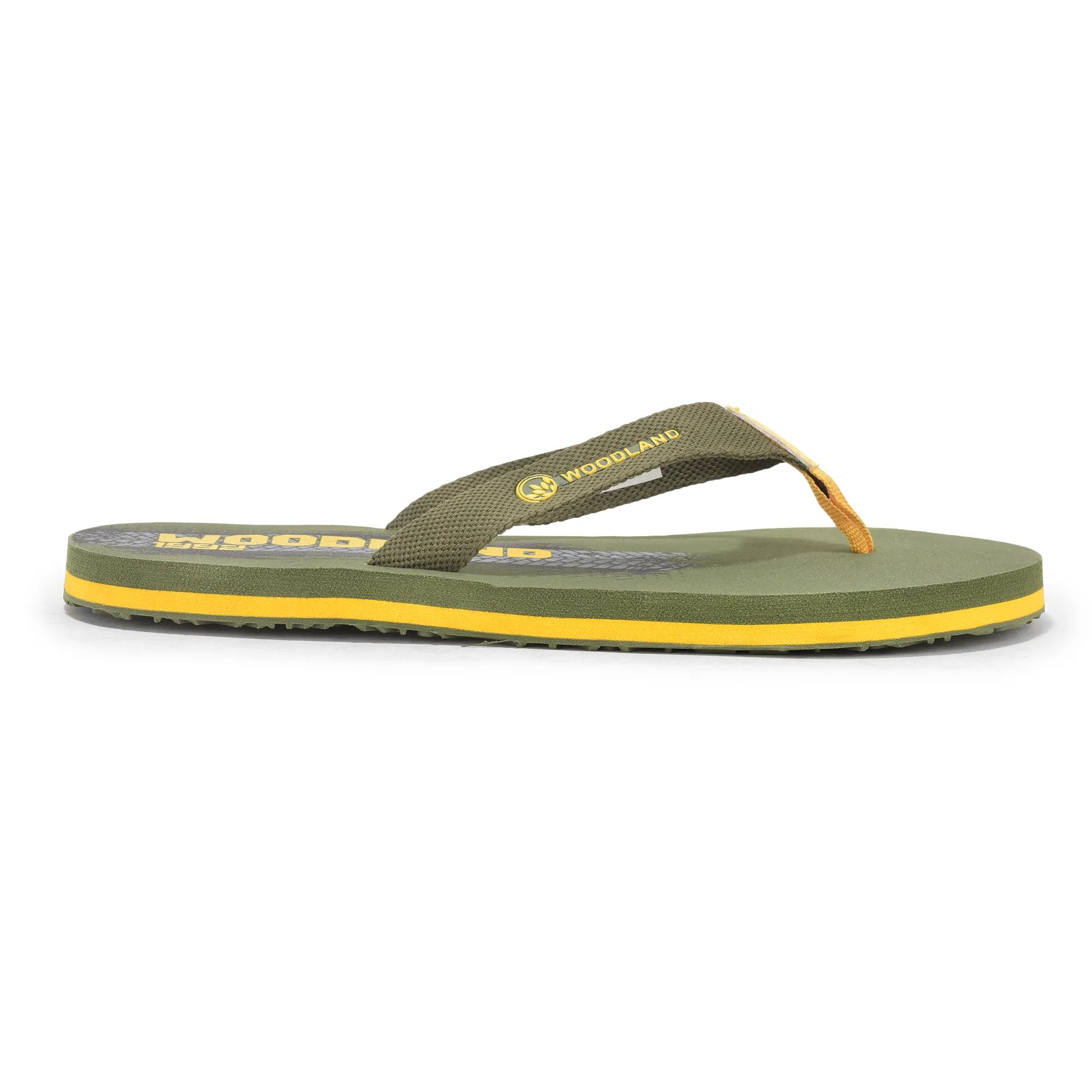 Eva Olive Mens Slipper Flip Flops - Image 1