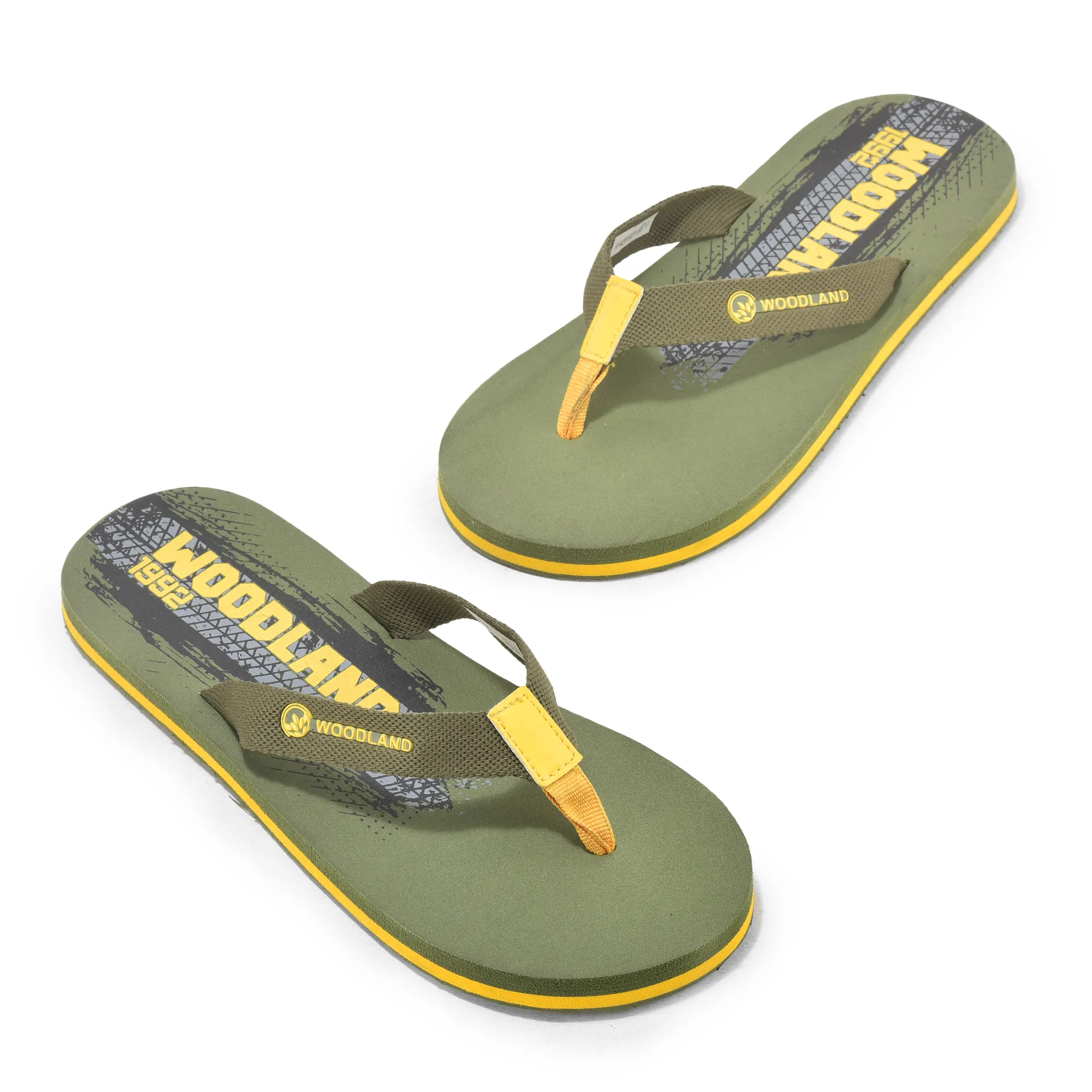 Eva Olive Mens Slipper Flip Flops - Thumbnail 2