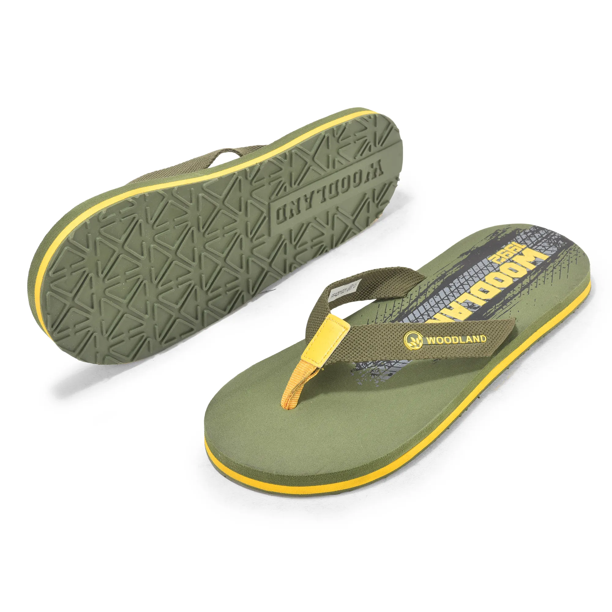 Eva Olive Mens Slipper Flip Flops - Thumbnail 5
