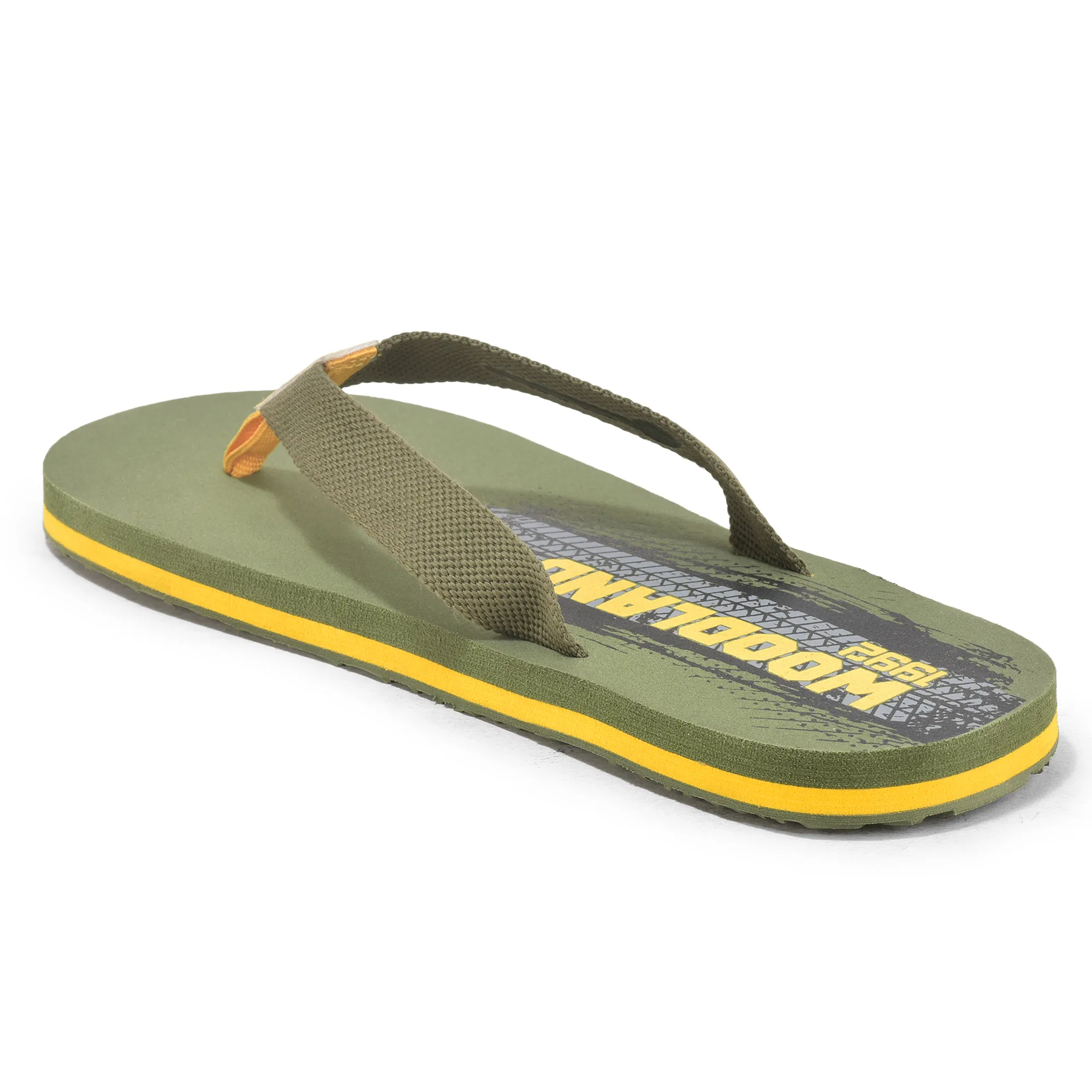 Eva Olive Mens Slipper Flip Flops - Thumbnail 6