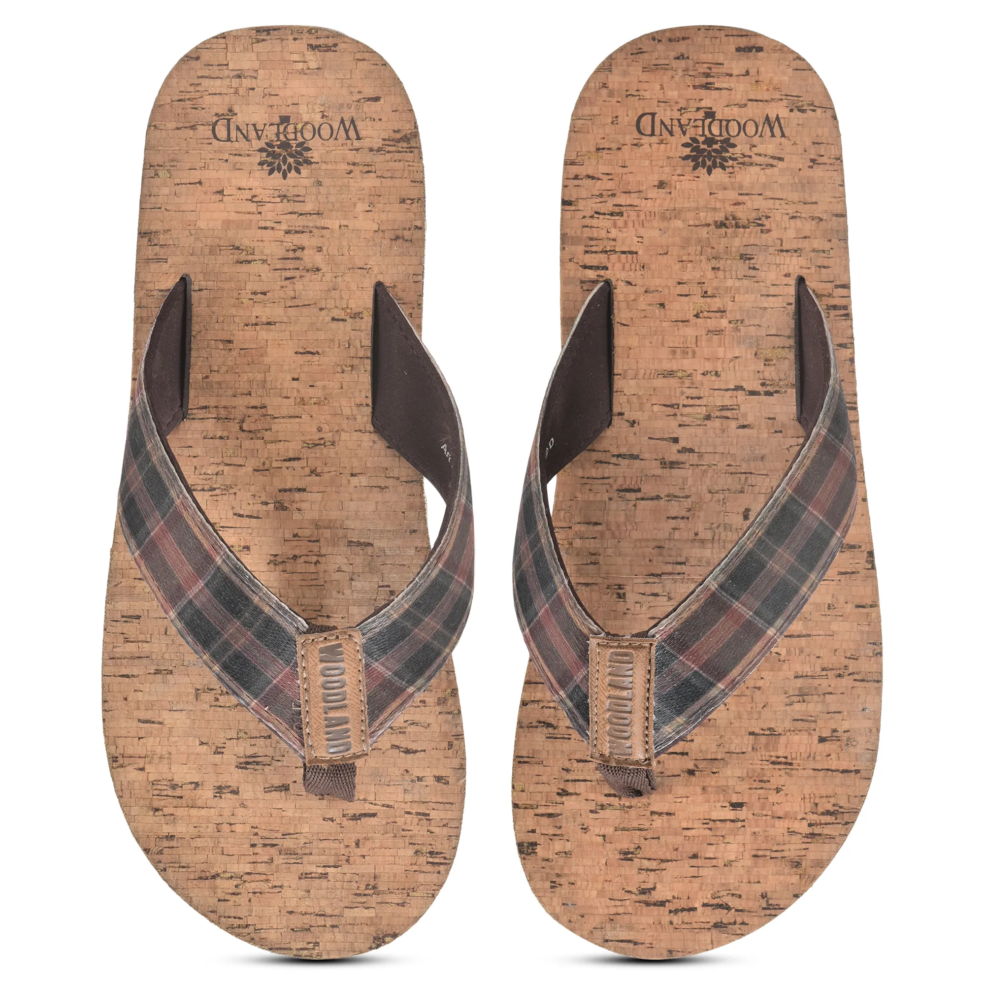 Brown Eva Slipper Flip Flops For Men - Thumbnail 4