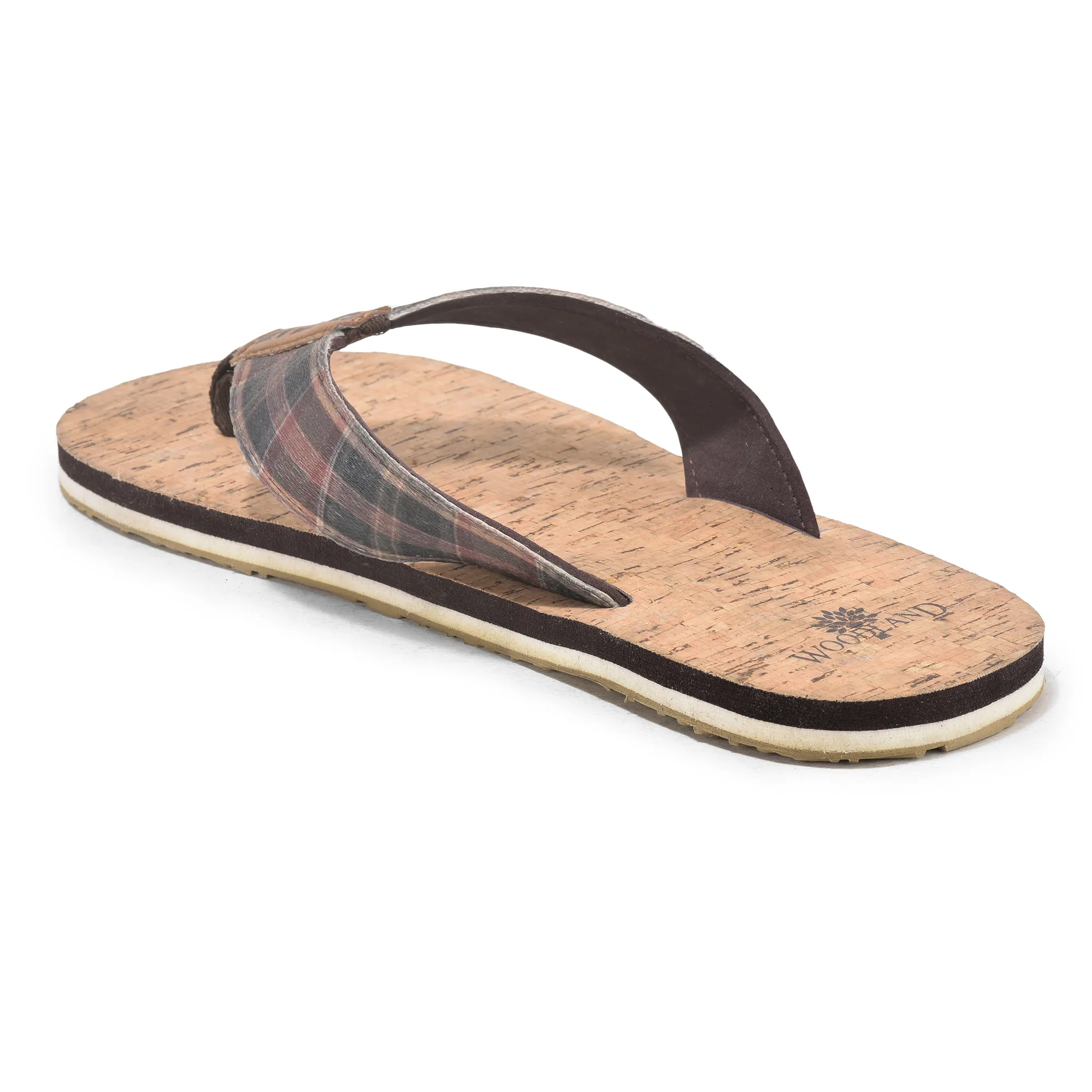Brown Eva Slipper Flip Flops For Men - Thumbnail 6