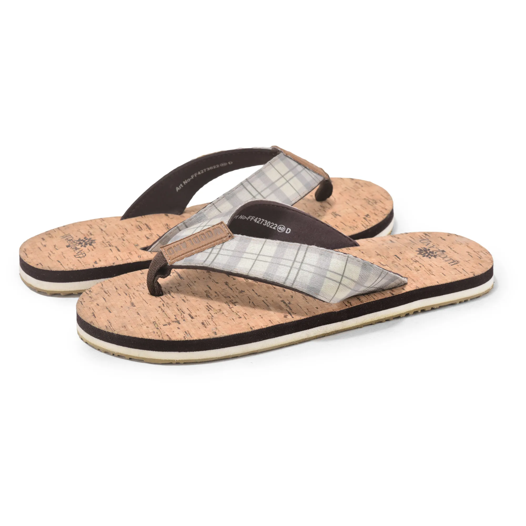 Green Eva Slipper Flip Flops For Men - Thumbnail 3