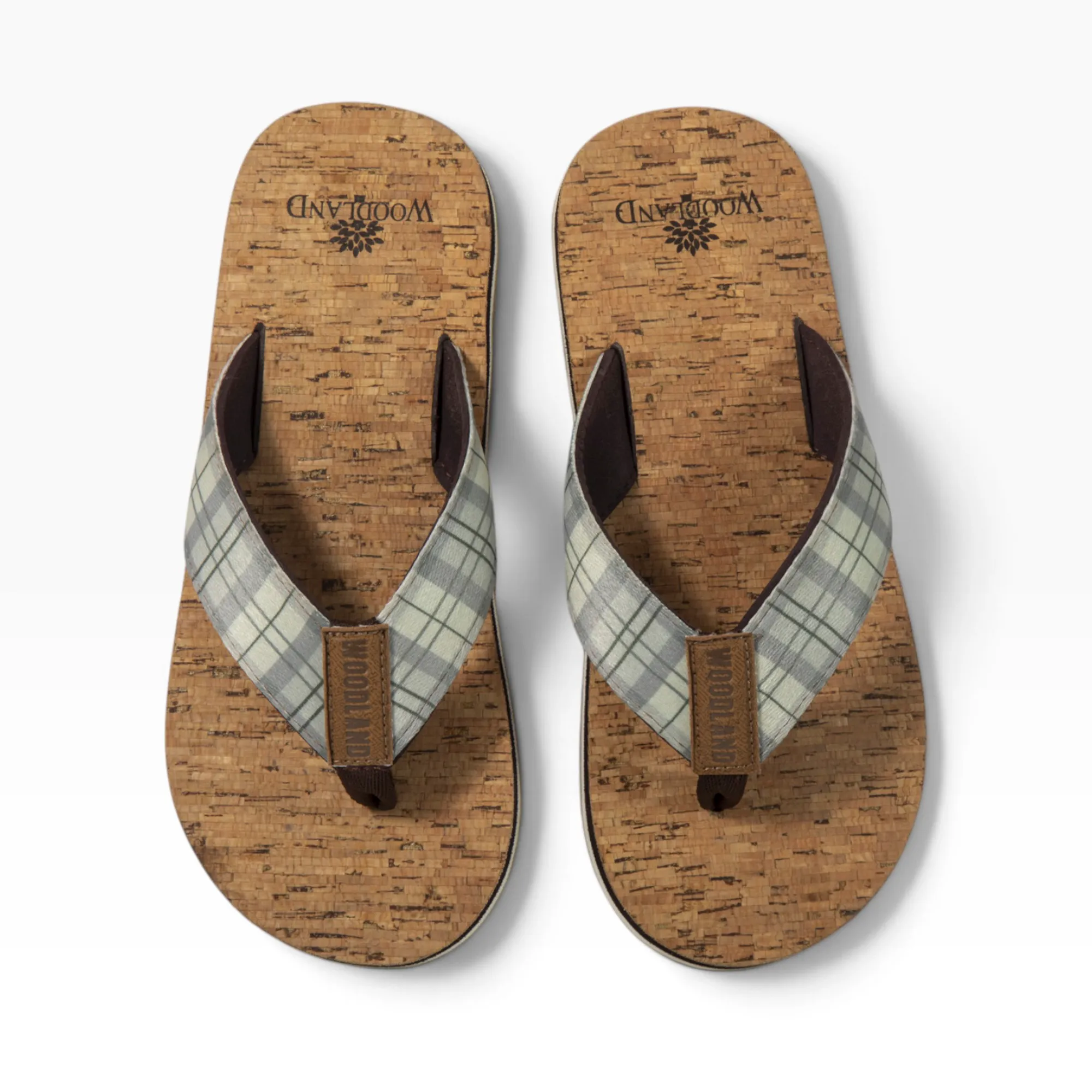 Khaki Eva Slipper Flip Flops For Men - Thumbnail 6