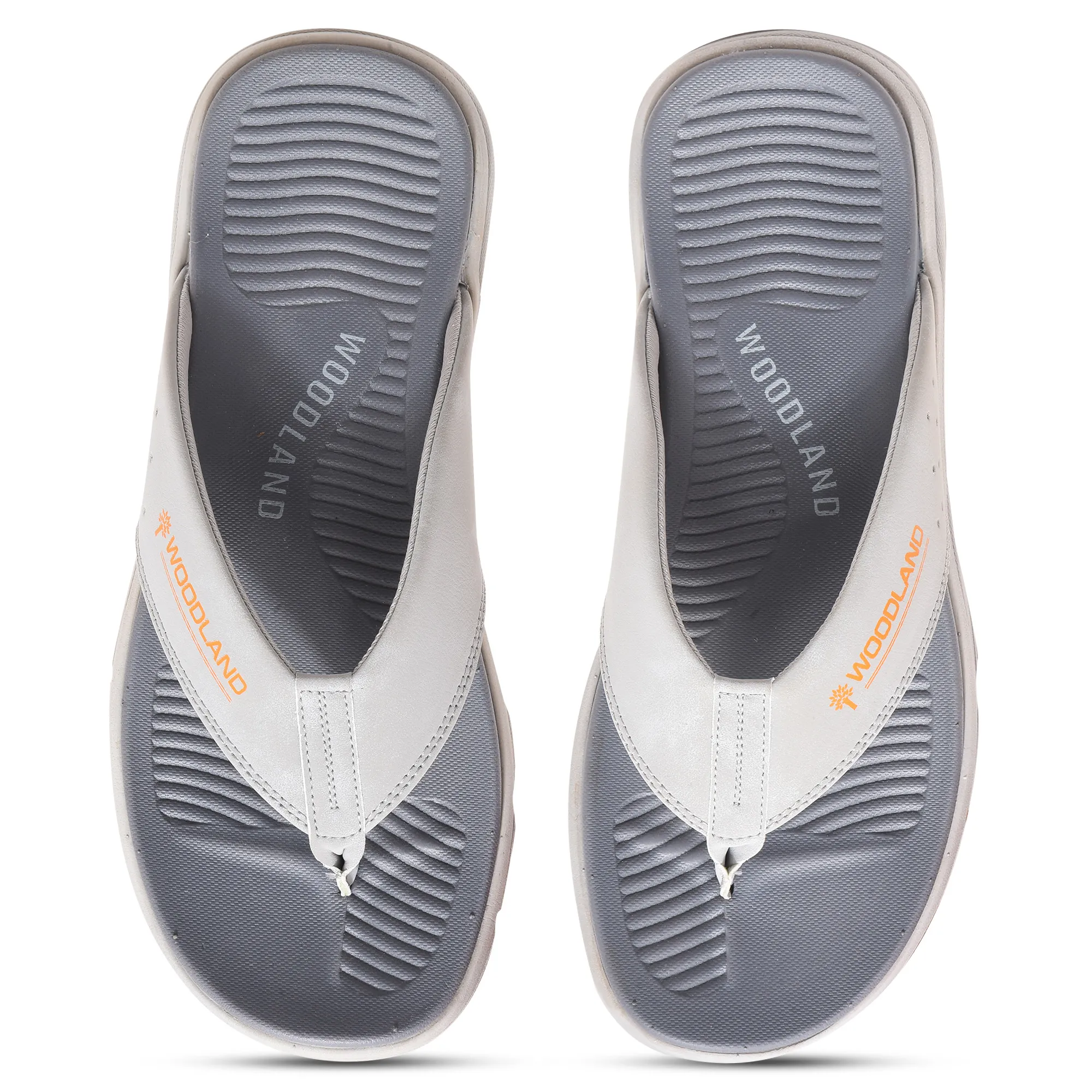 Light Grey/Navy Eva Mens Sports Slippers - Thumbnail 5