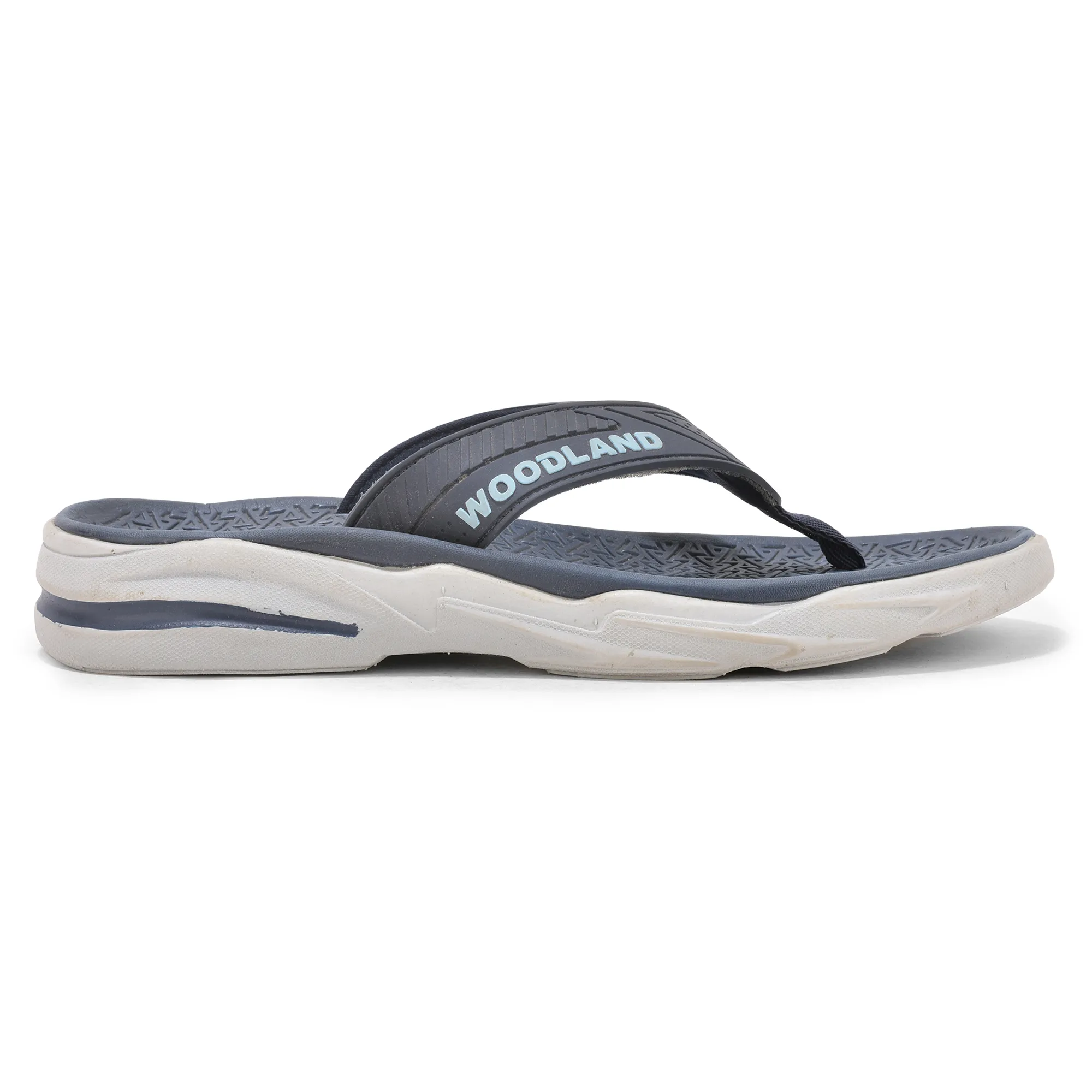 Navy/Sky Blue Eva Mens Sports Slippers - Image 1