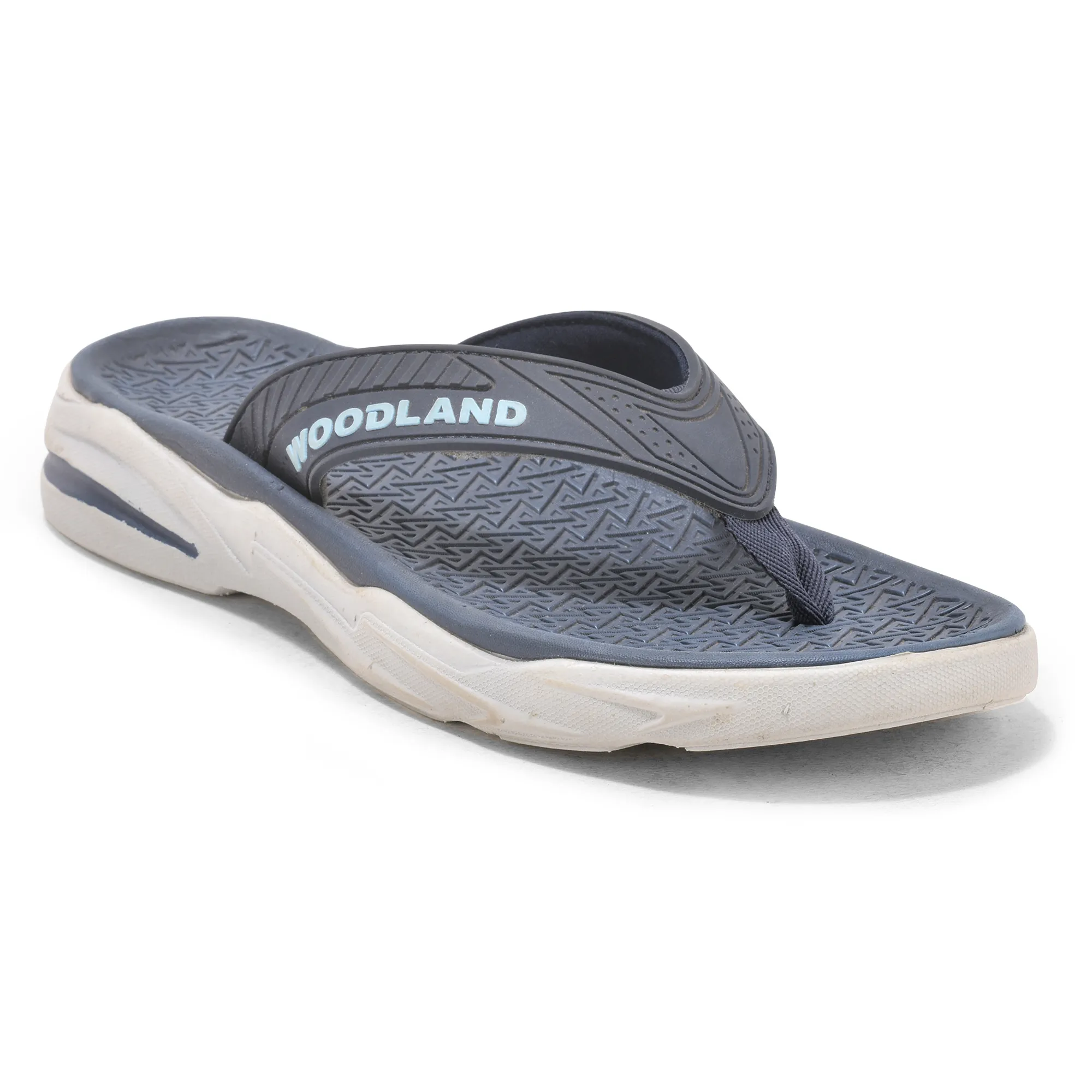 Navy/Sky Blue Eva Mens Sports Slippers - Thumbnail 10