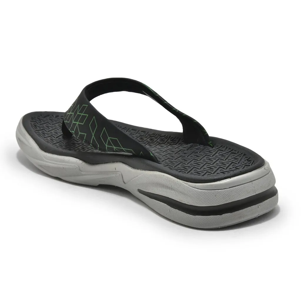 Black/Apple green Slipper for men - Thumbnail 5