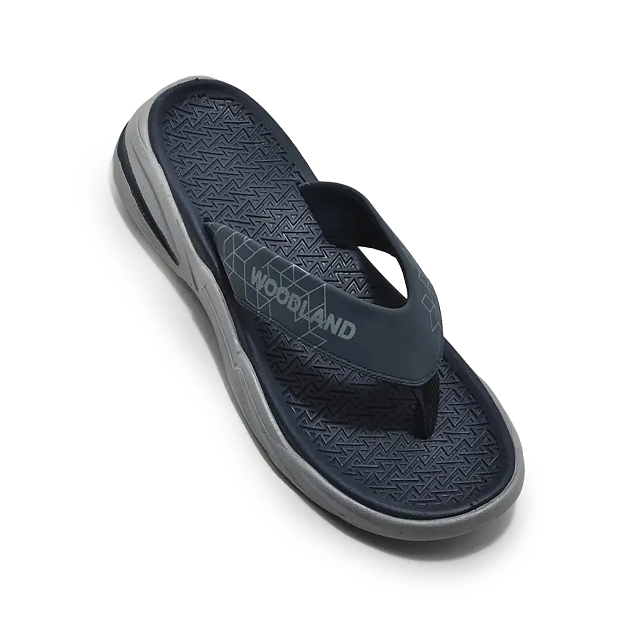 Navy/Lgrey Slipper for men 11
