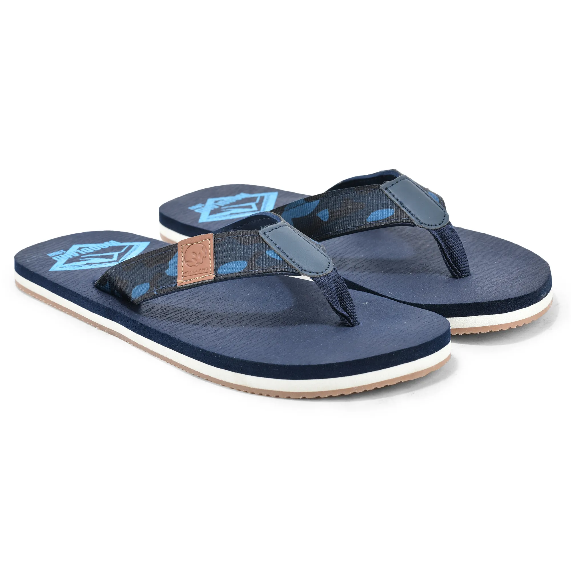 Woodland Casual Comfort Navy Men EVA Slippers - Thumbnail 7