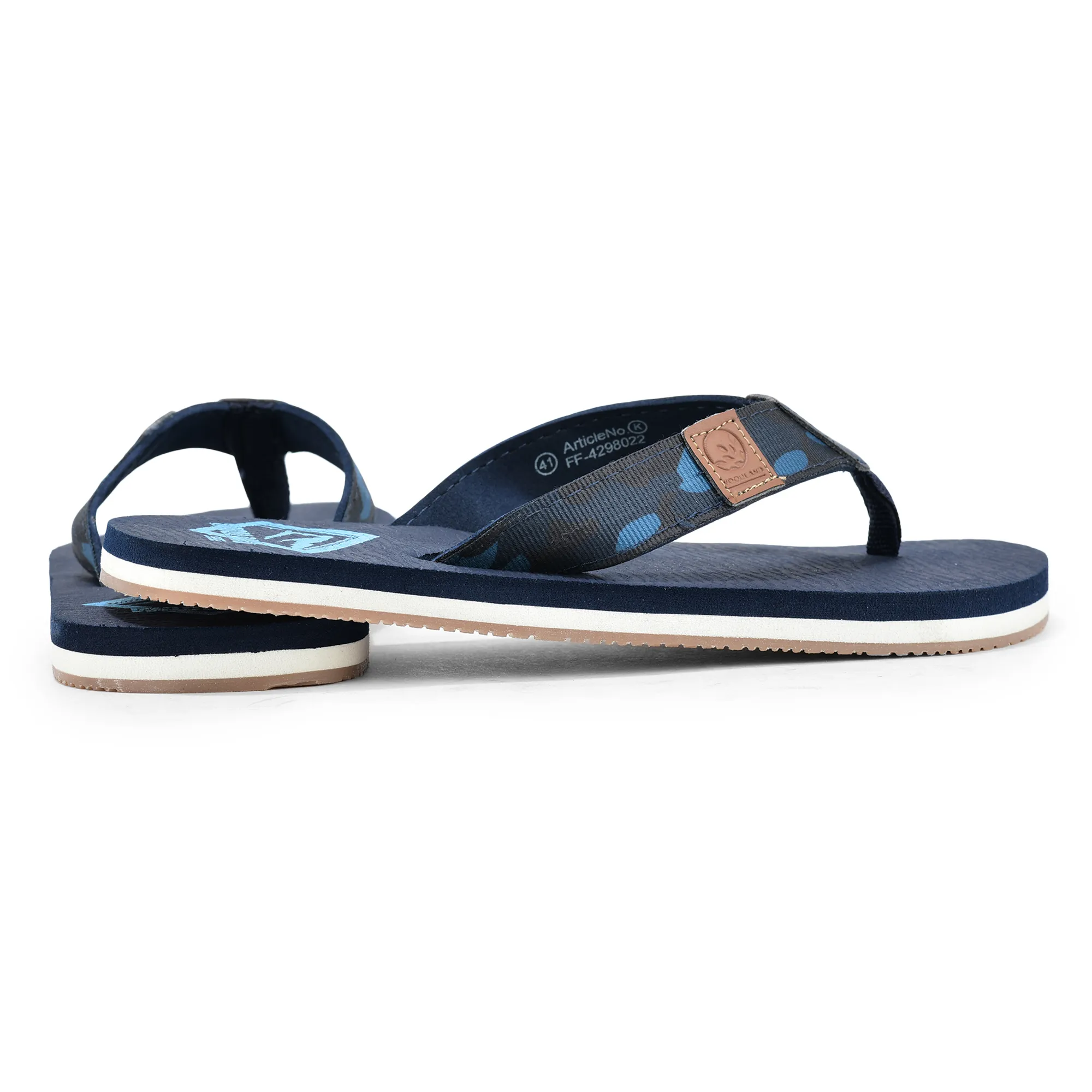 Woodland Casual Comfort Navy Men EVA Slippers - Thumbnail 10